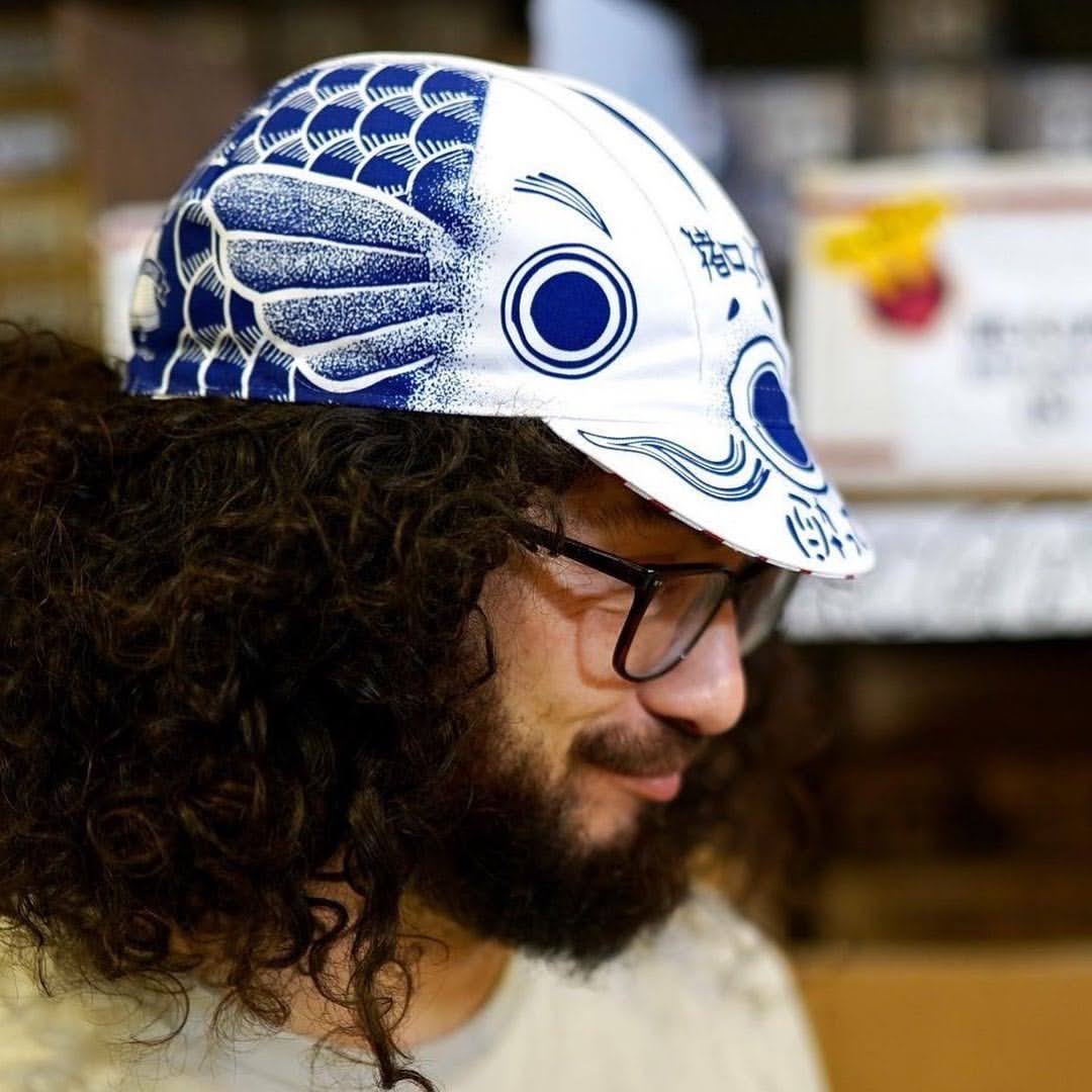 ADAM BELL'S WORKS Cycling Cap - J Bar