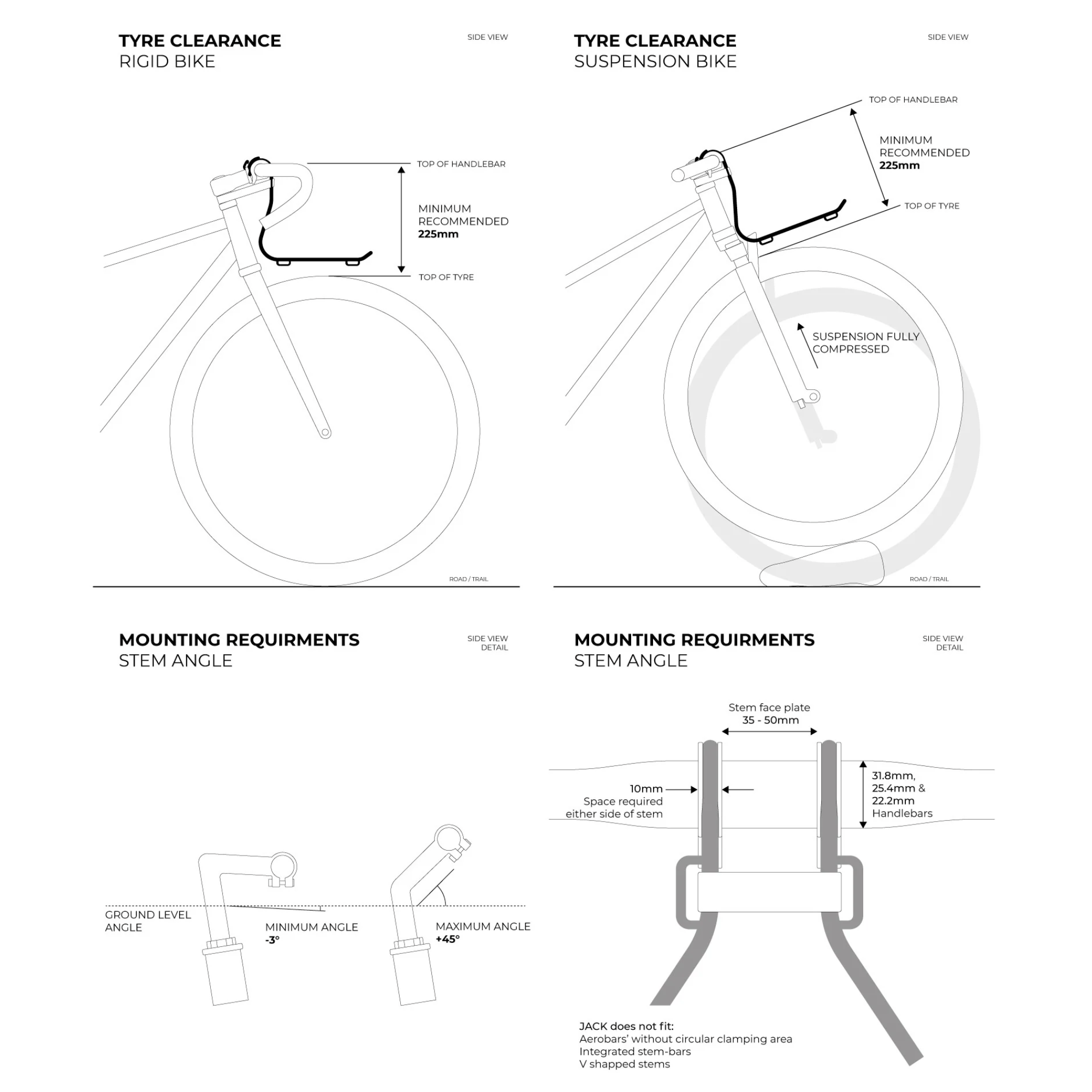 WHOLE GRAIN CYCLES Jack The Bike Rack