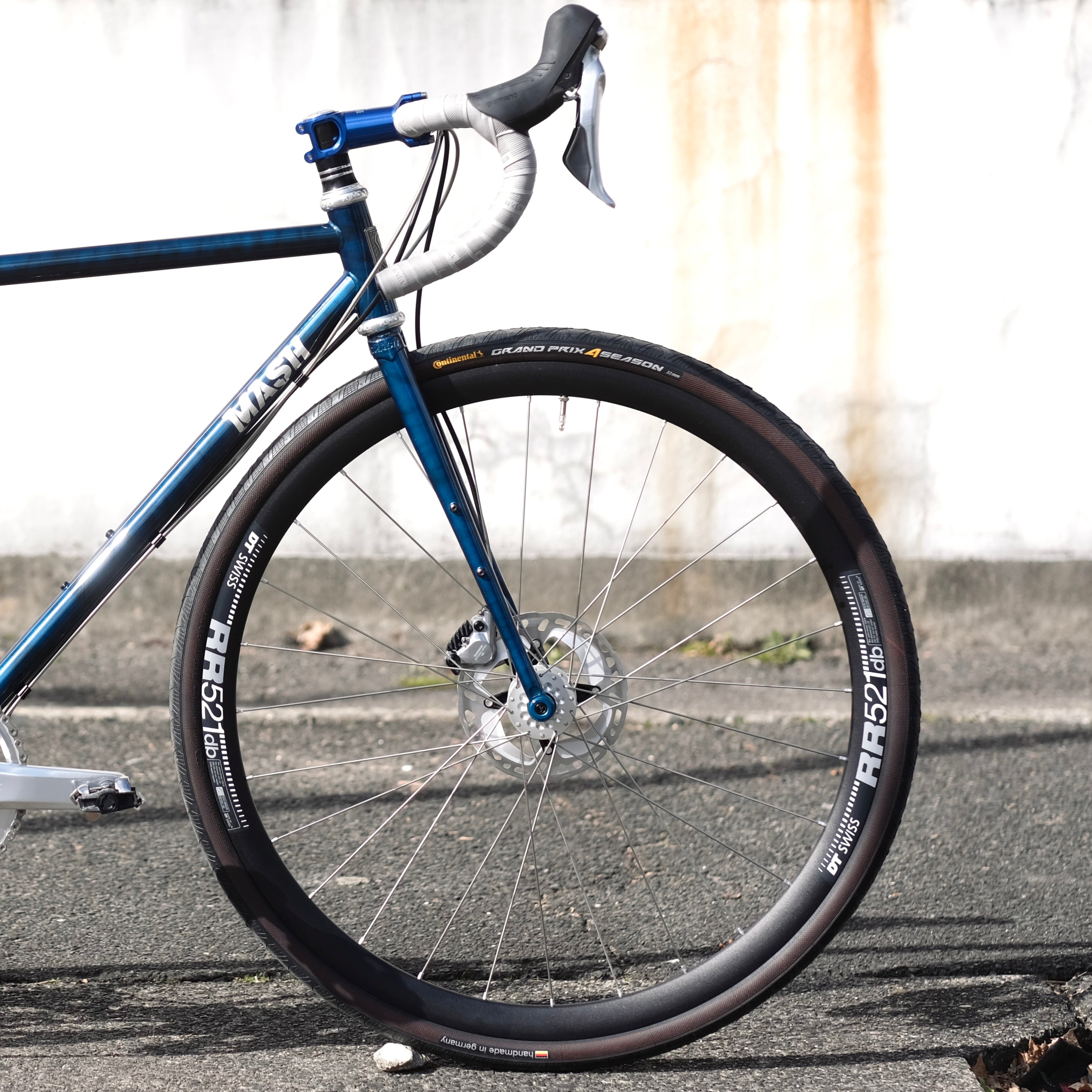 MASH All Road 2024 Navy Smoke Circles Original Complete Bike