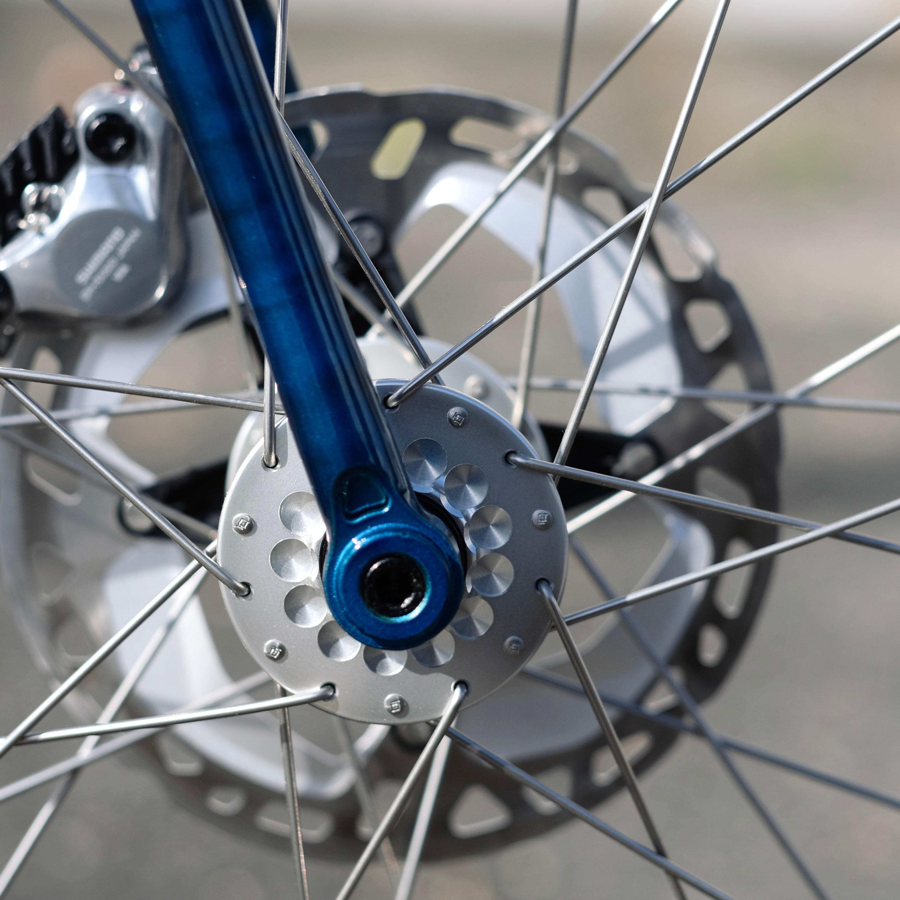 MASH All Road 2024 Navy Smoke Circles Original Complete Bike