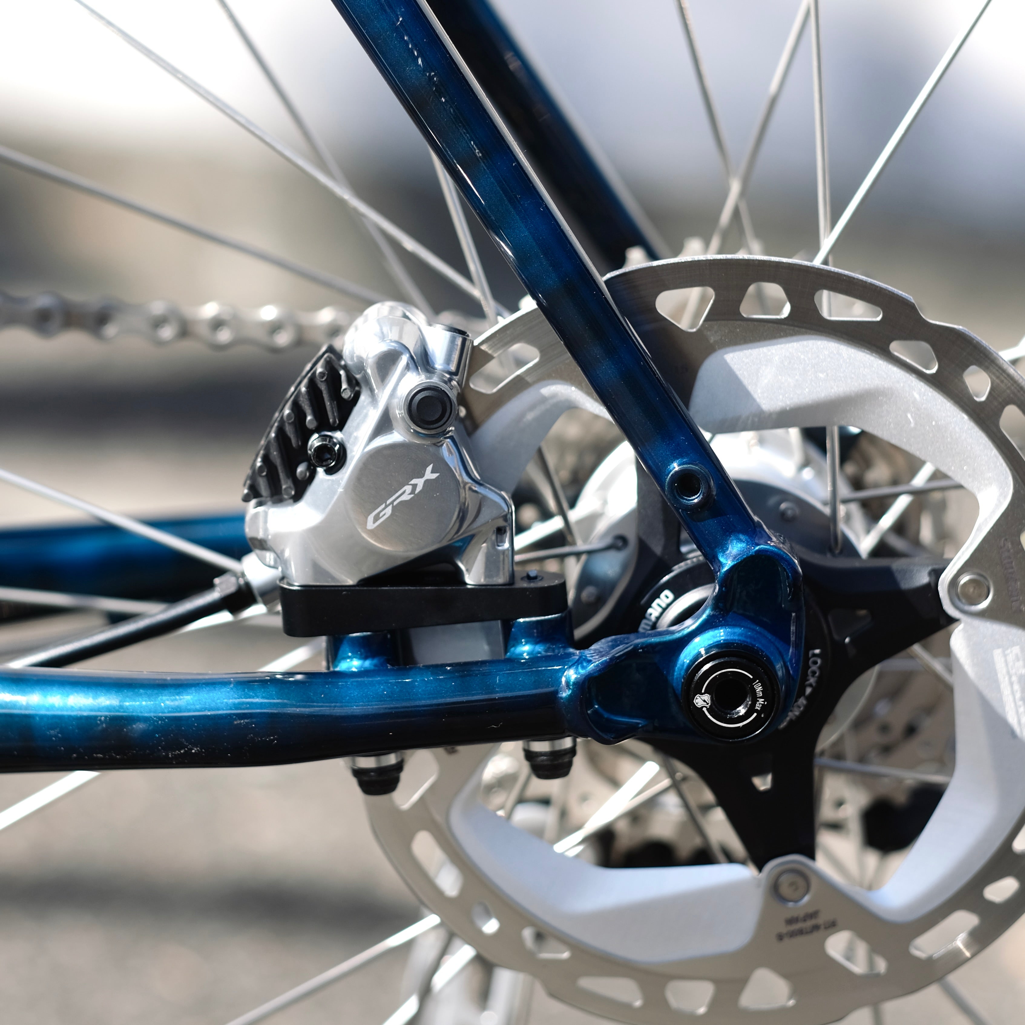 MASH All Road 2024 Navy Smoke Circles Original Complete Bike