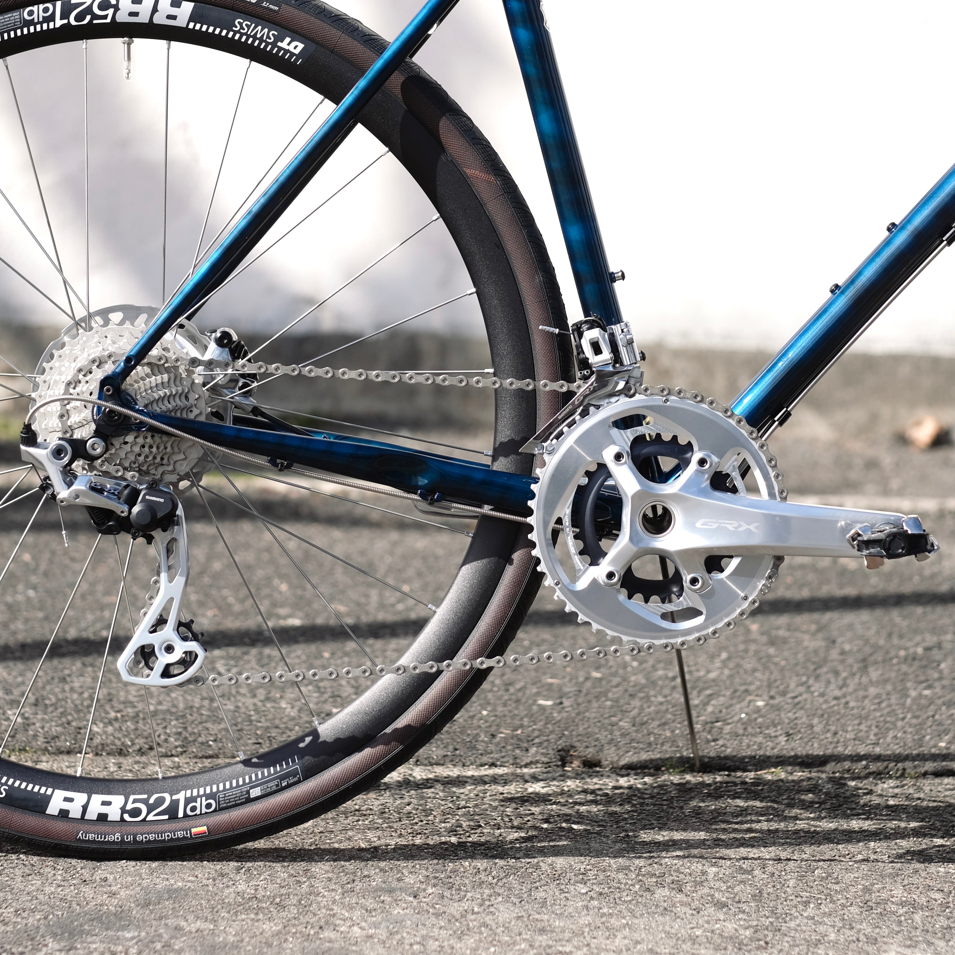 MASH All Road 2024 Navy Smoke Circles Original Complete Bike