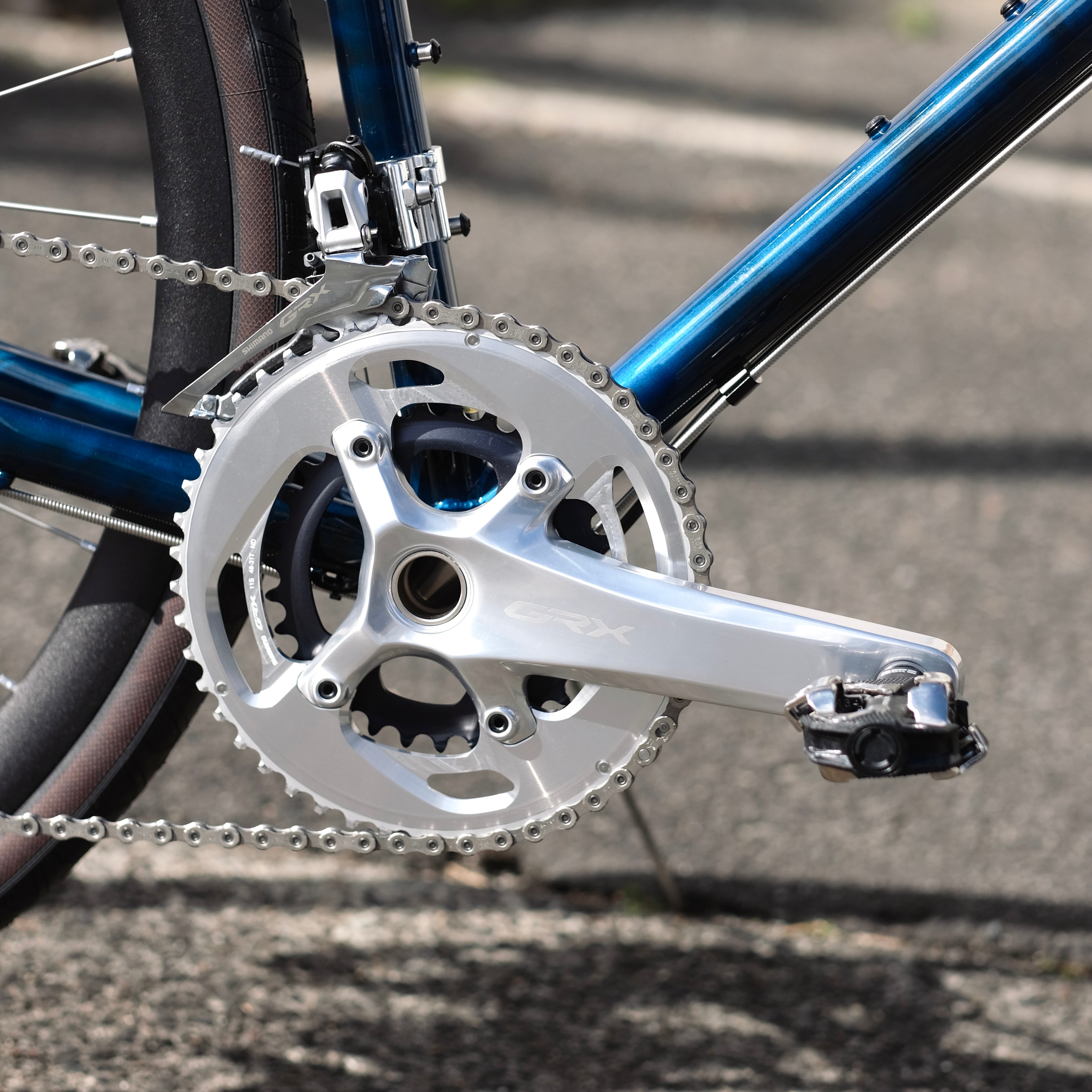 MASH All Road 2024 Navy Smoke Circles Original Complete Bike