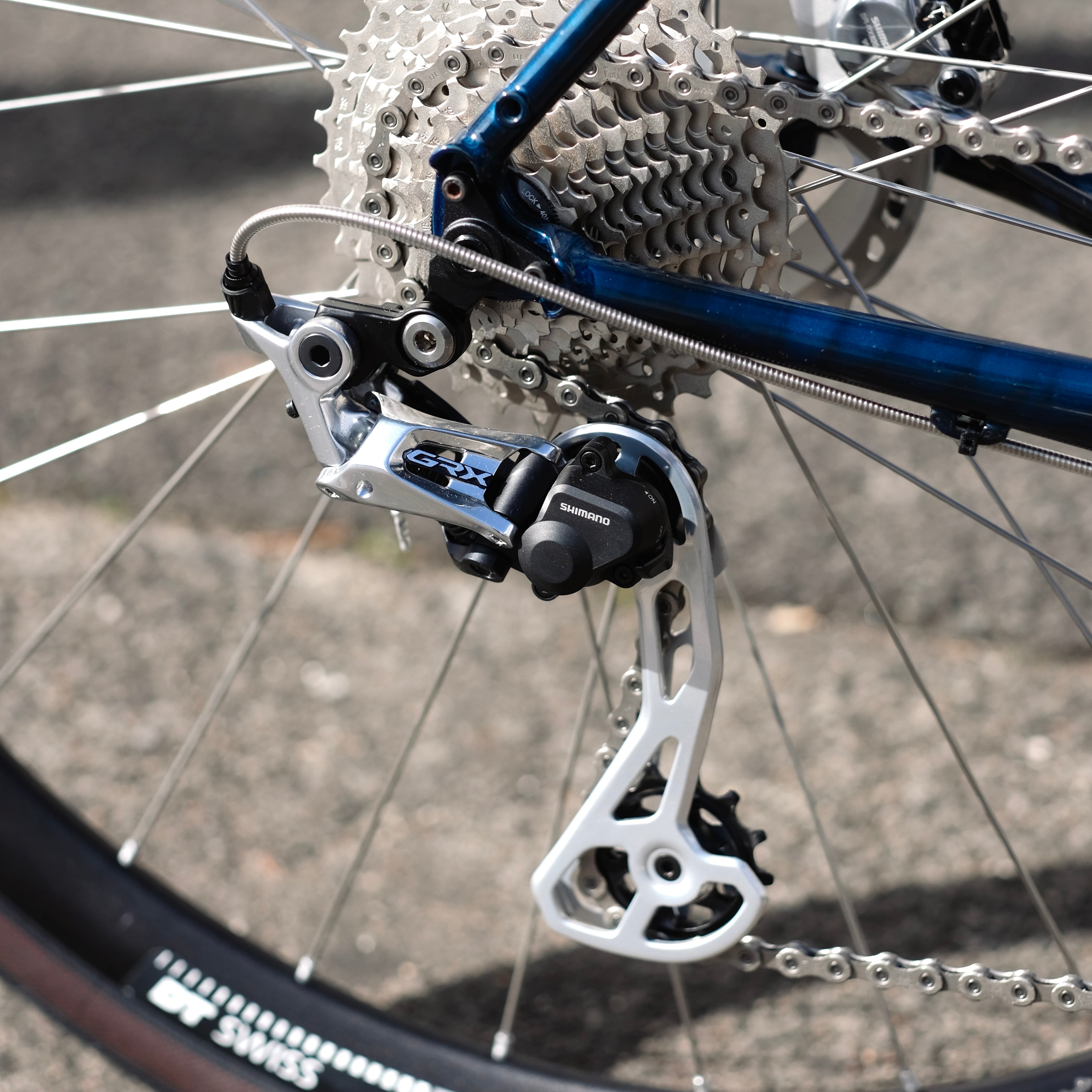 MASH All Road 2024 Navy Smoke Circles Original Complete Bike