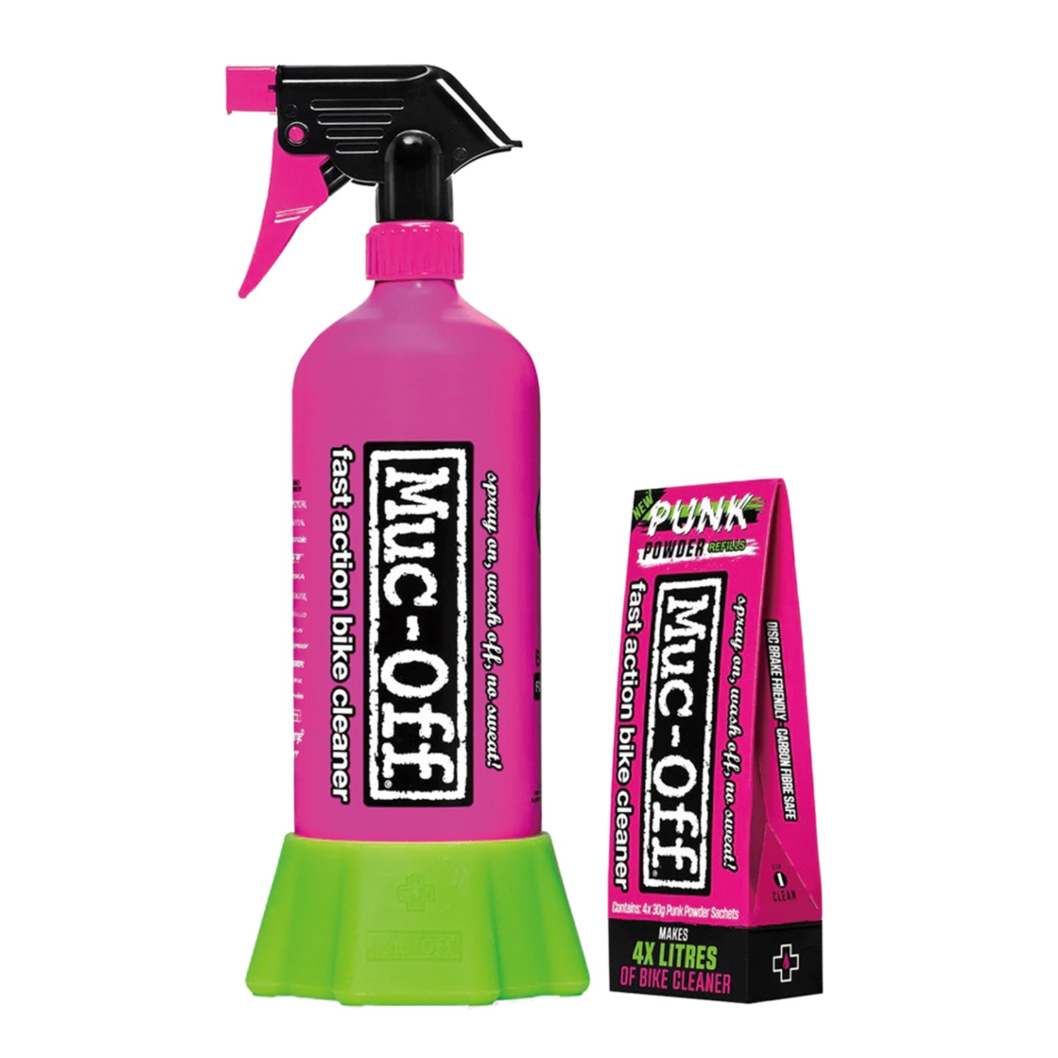 MUC-OFF Bottle For Life Punk Powder Bundle