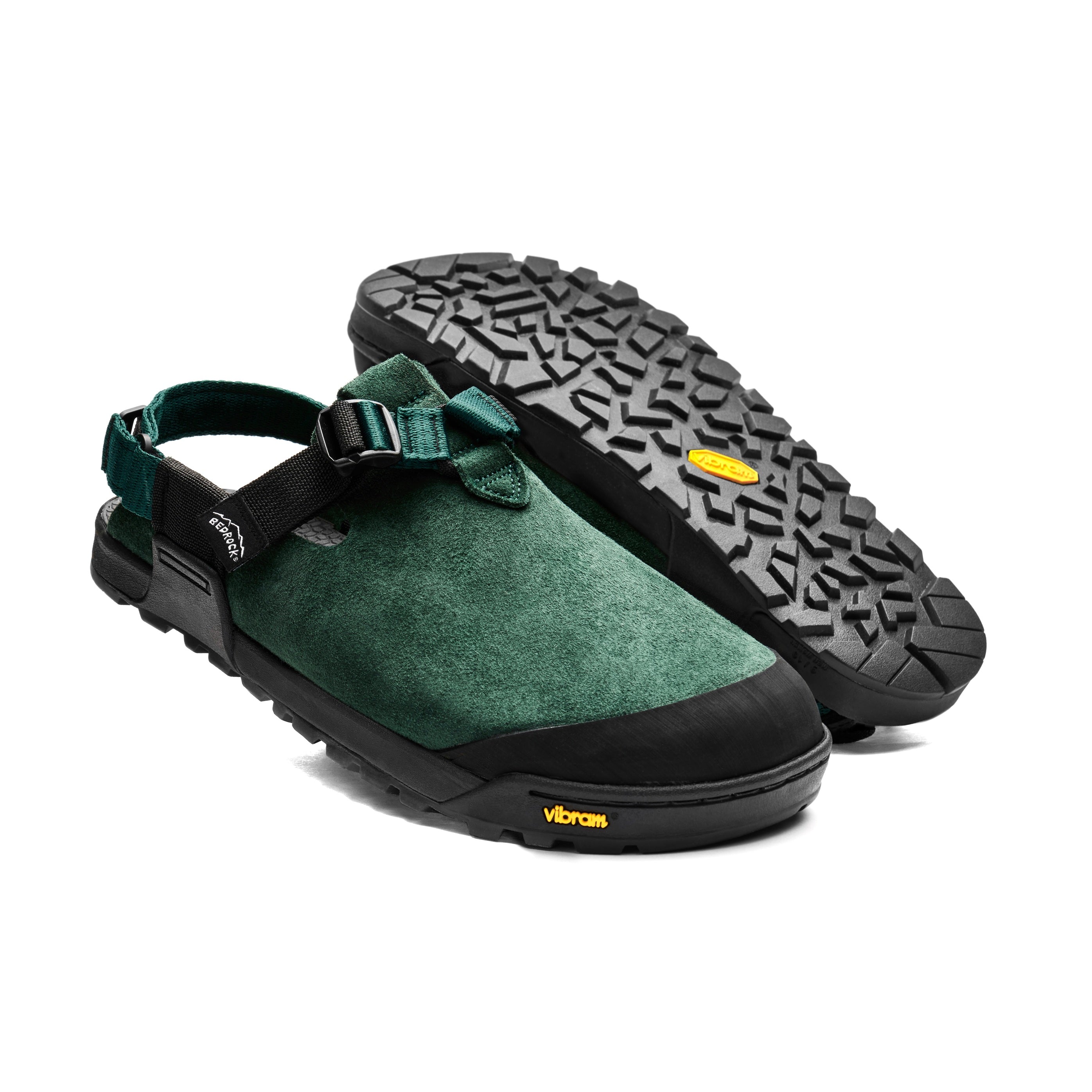 BEDROCK SANDALS Mountain Clog Suede Leather
