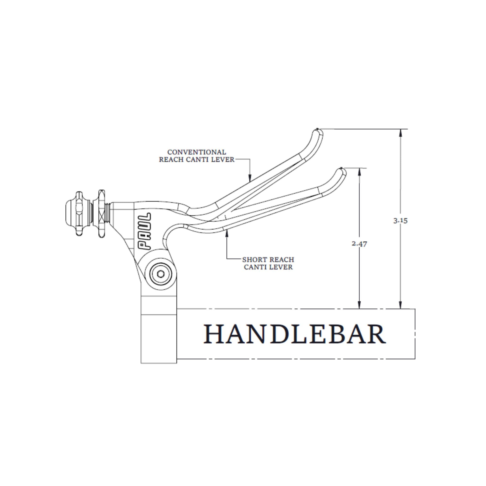 PAUL COMPONENT Canti Lever Short (Pair)