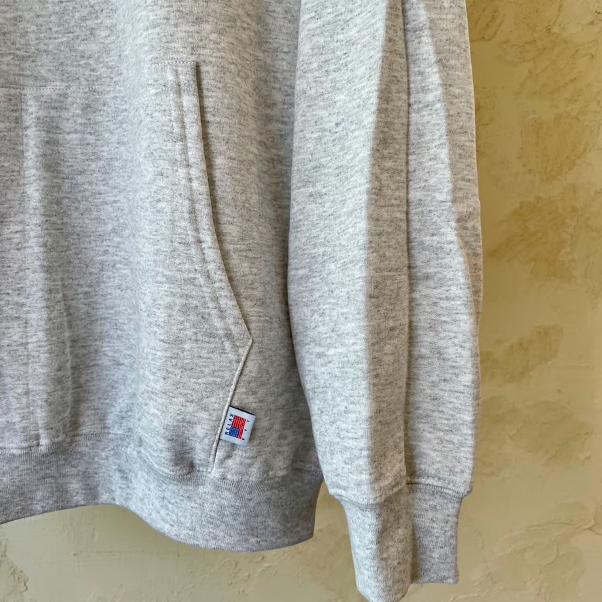 RELAX FIT Muff Pocket Crew Sweat