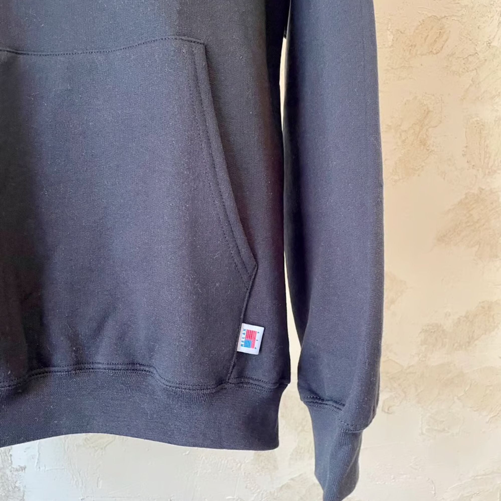 RELAX FIT Muff Pocket Crew Sweat