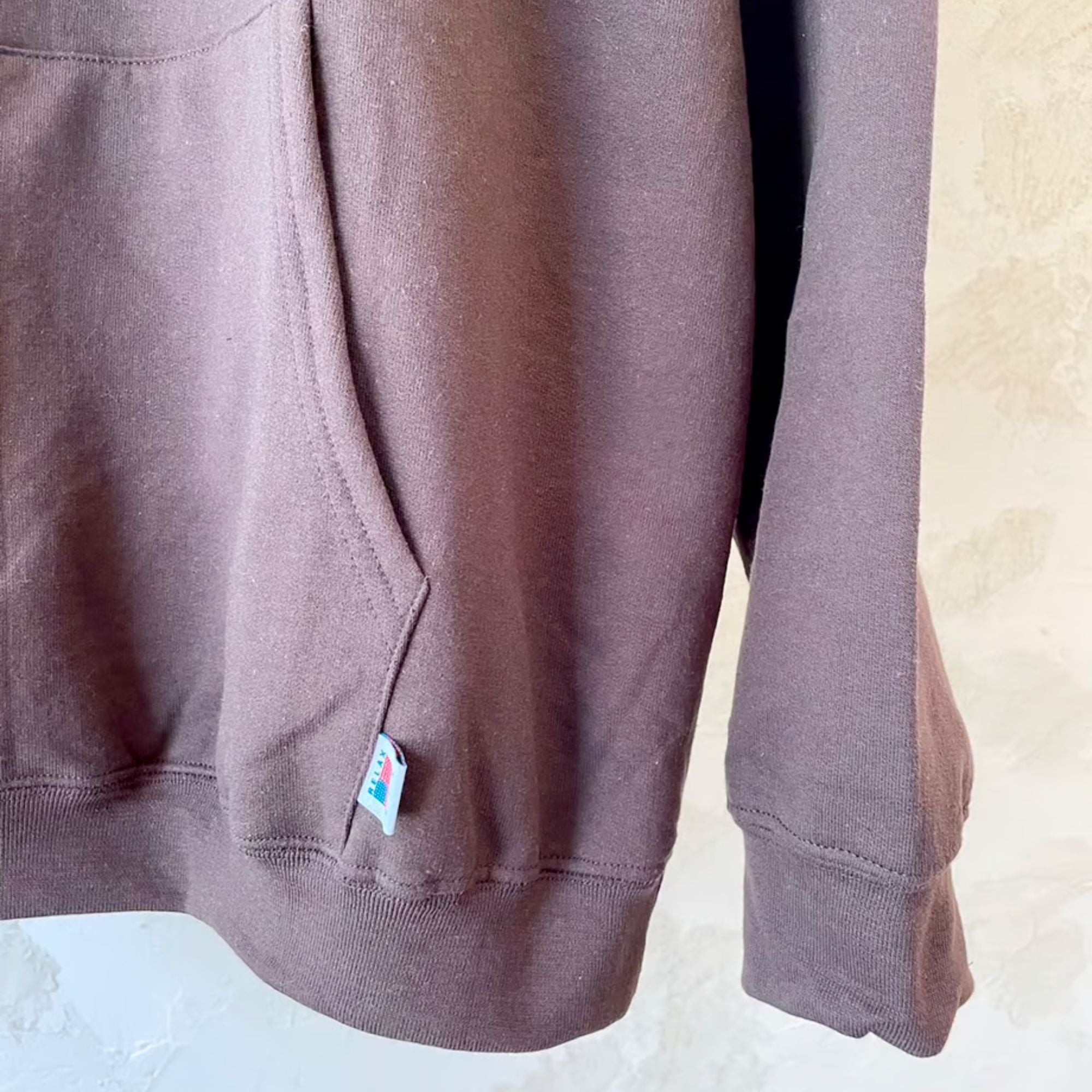 RELAX FIT Muff Pocket Crew Sweat