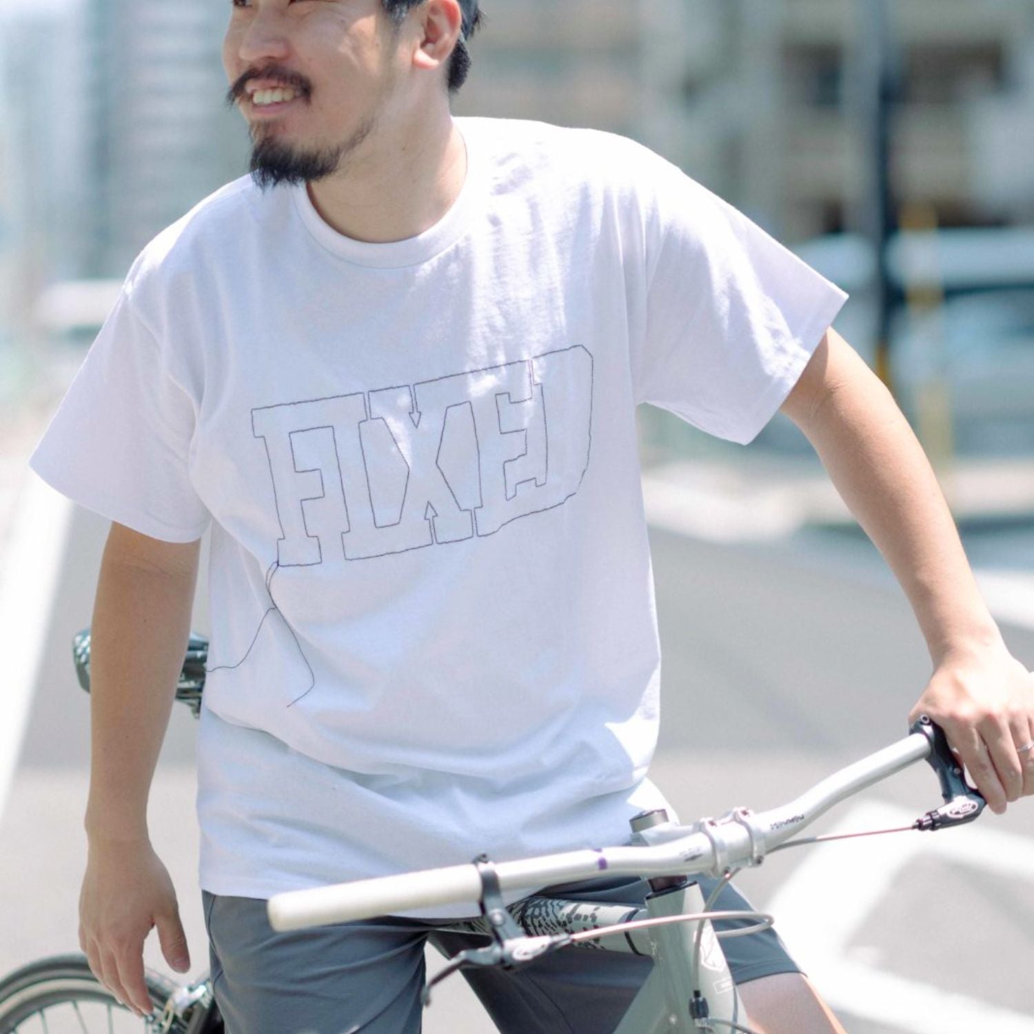 RELAXFIT Stitch T-shirt " FIXED " Made for Circles