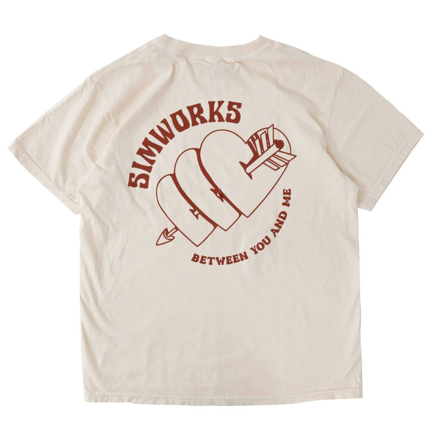 SIMWORKS Heart & Arrow Pocket Ts