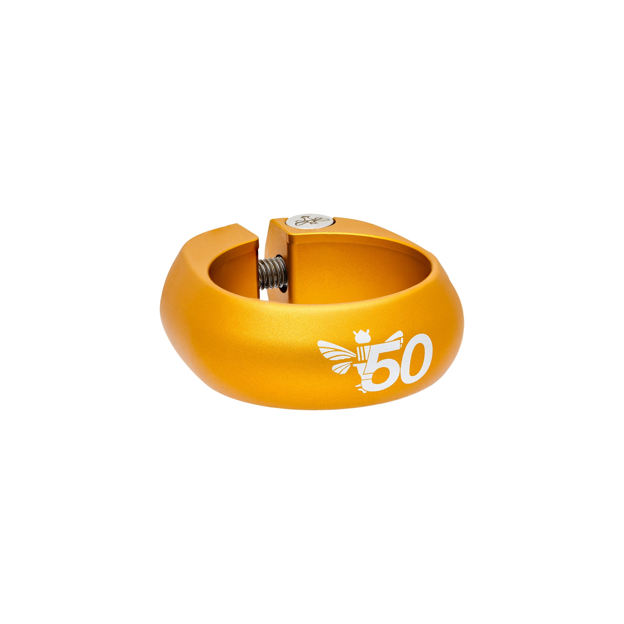 CHRIS KING King Seatpost Collar Matte Gold 50th
