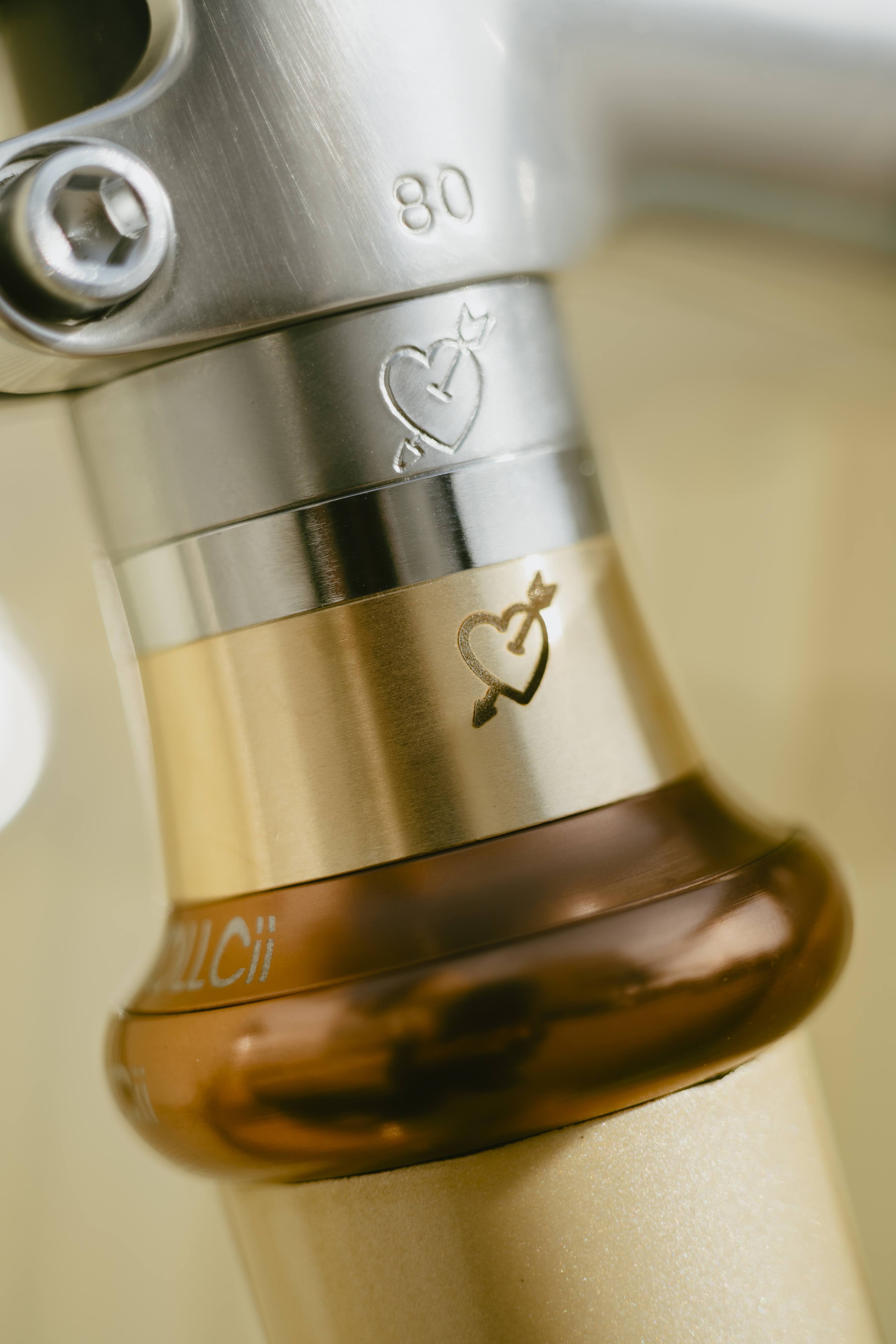 SIMWORKS With Me Brass Tapered Spacer