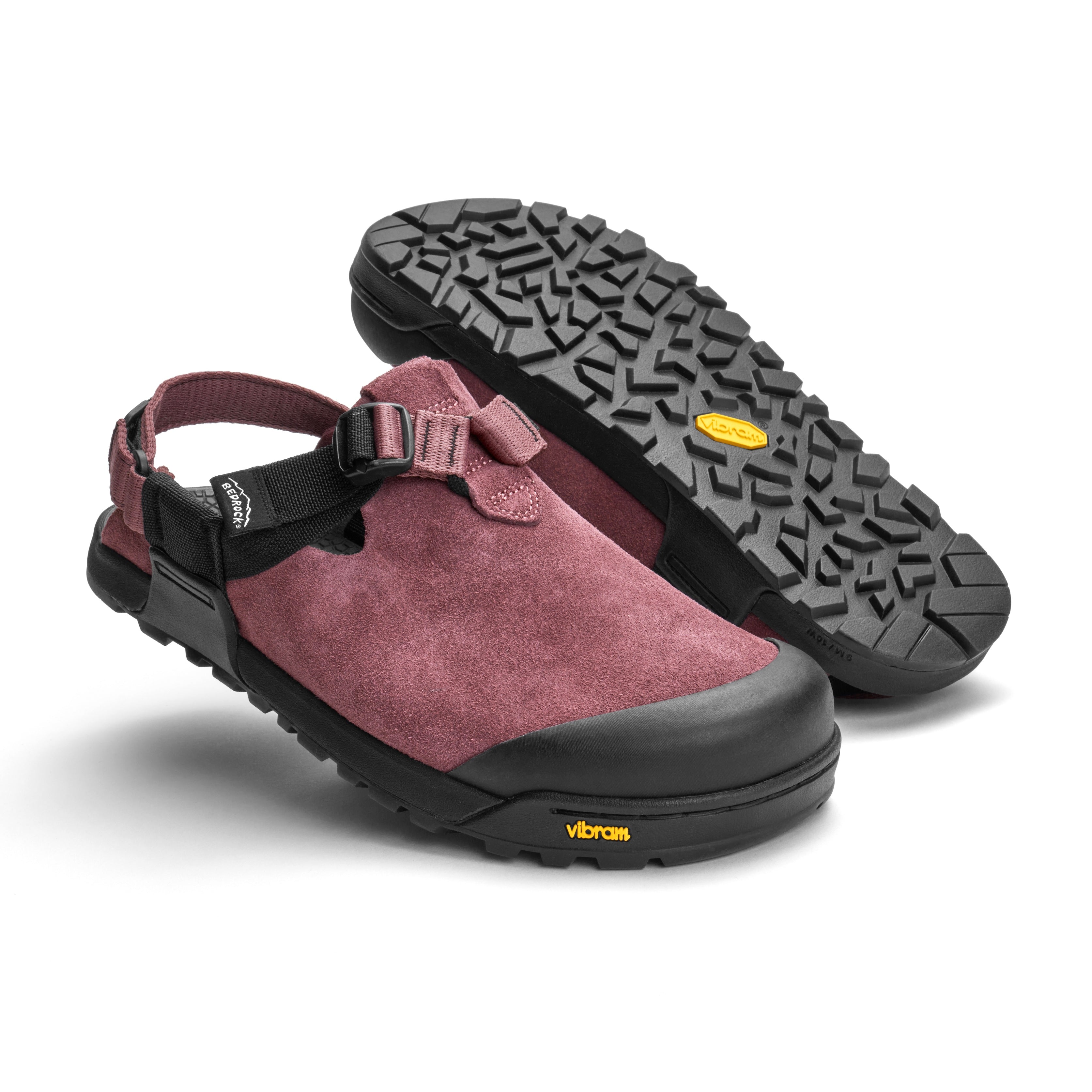 BEDROCK SANDALS Mountain Clog Suede Leather