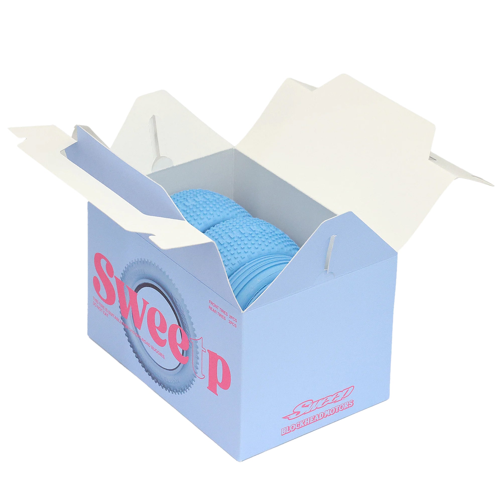 Sweep x BLOCKHEAD MOTORS Blue Tire Sweet Box Set