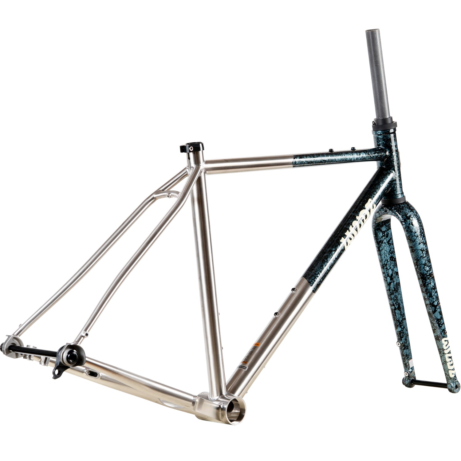 WILDE BICYCLE Heighliner Frame Set - Marbled Green