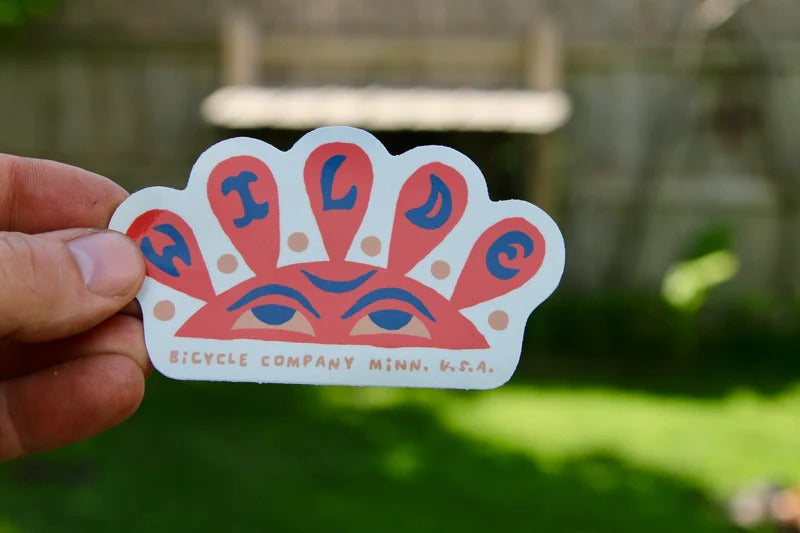 Wilde Bicycle Sun Sticker