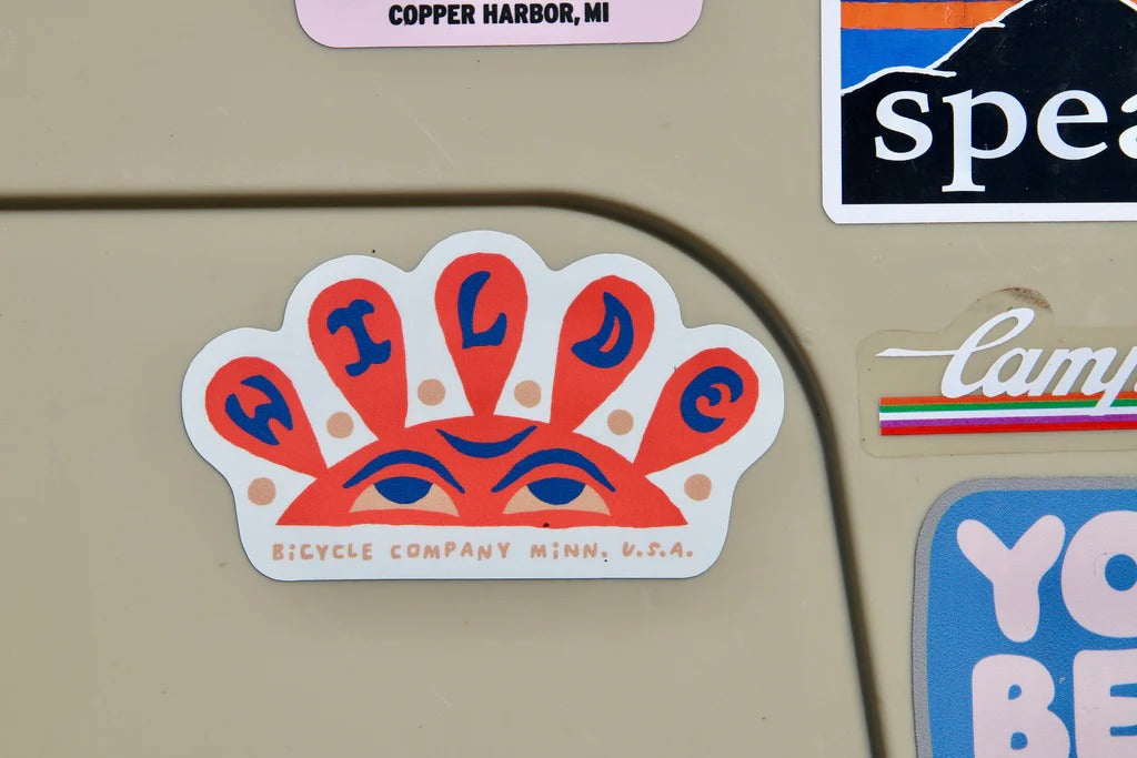 WILDE BICYCLE Sun Sticker