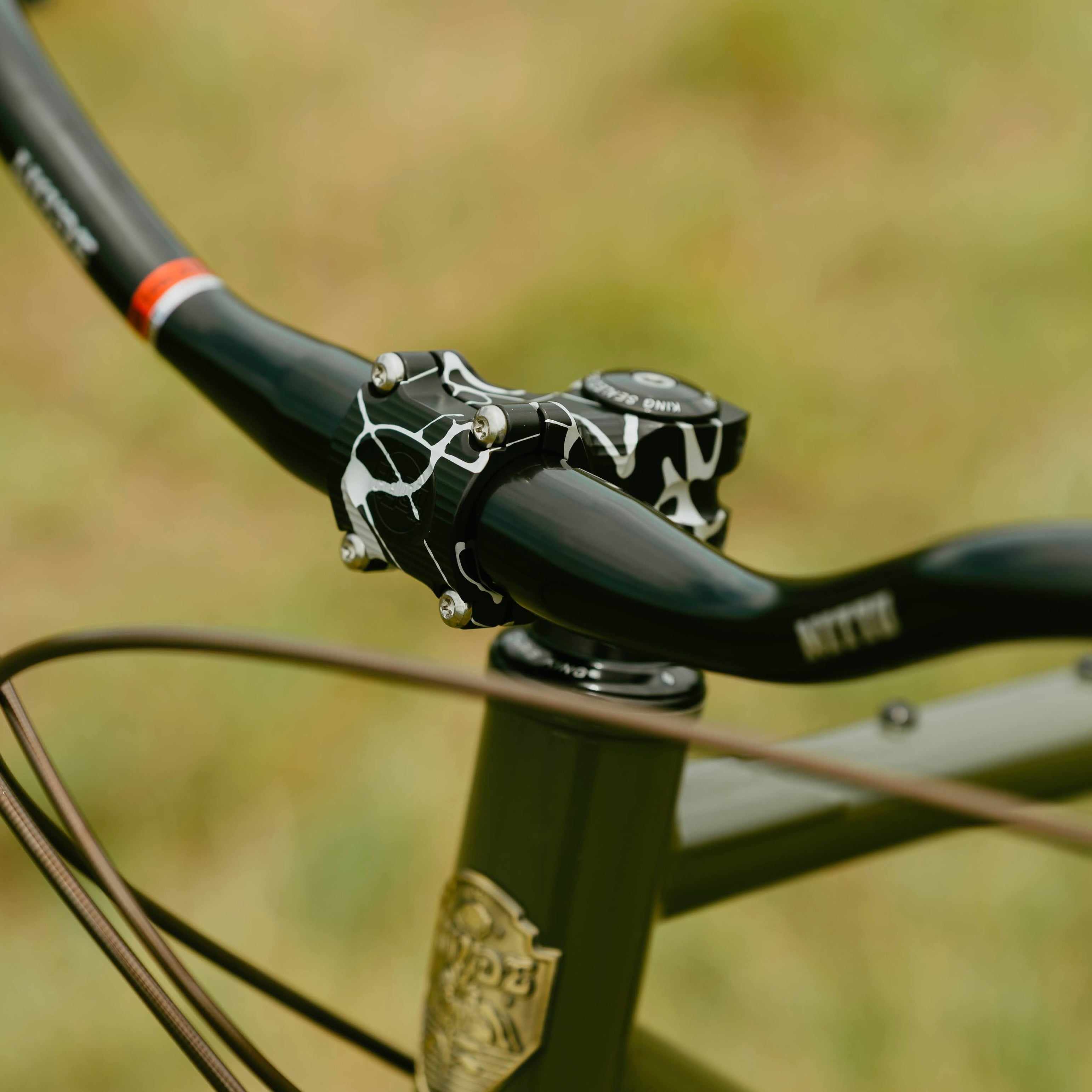 WILDE BICYCLE Paul Zebra Splatter Boxcar Stem