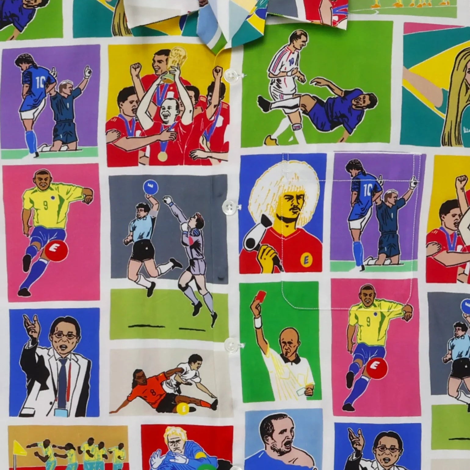 EANBE Aloha Shirt / World Cup