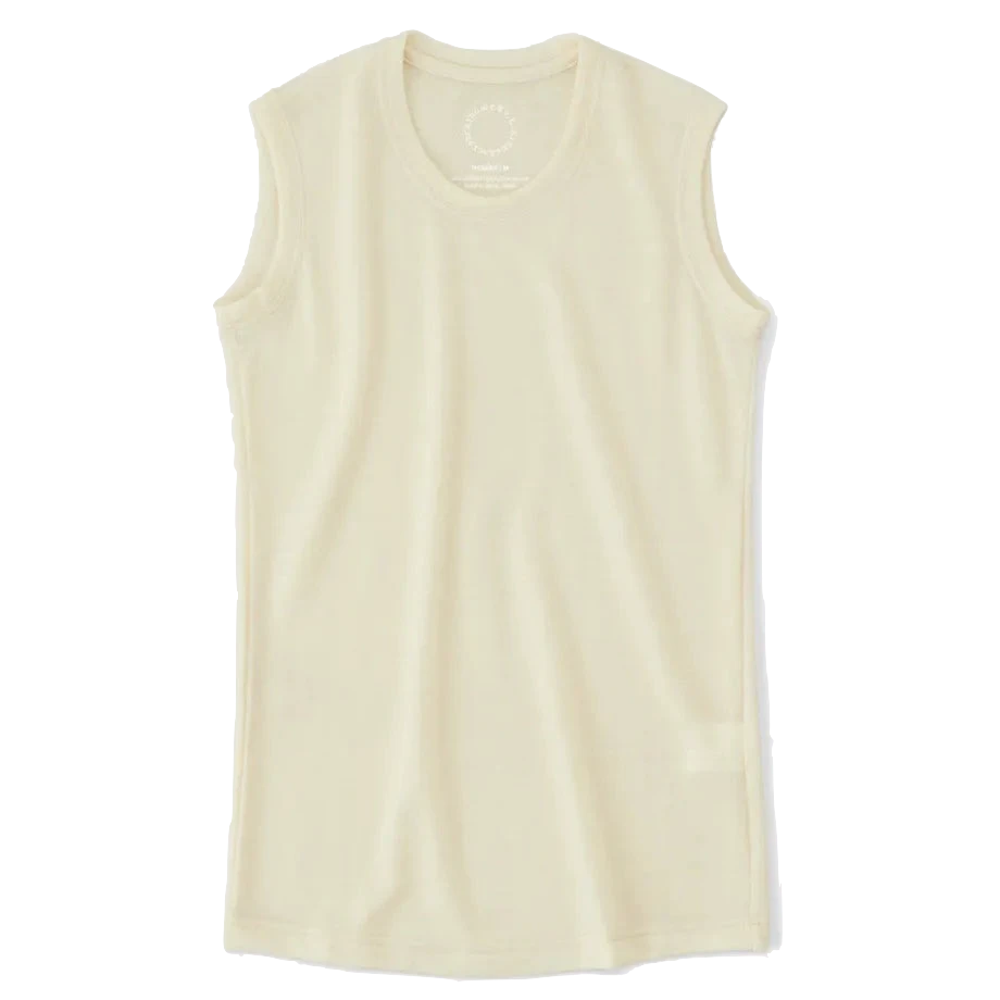w*n様 山と道 DF Mesh Merino Sleeveless(Ivory 山と道 DF Mesh Merino Sleeveless Ivory XL