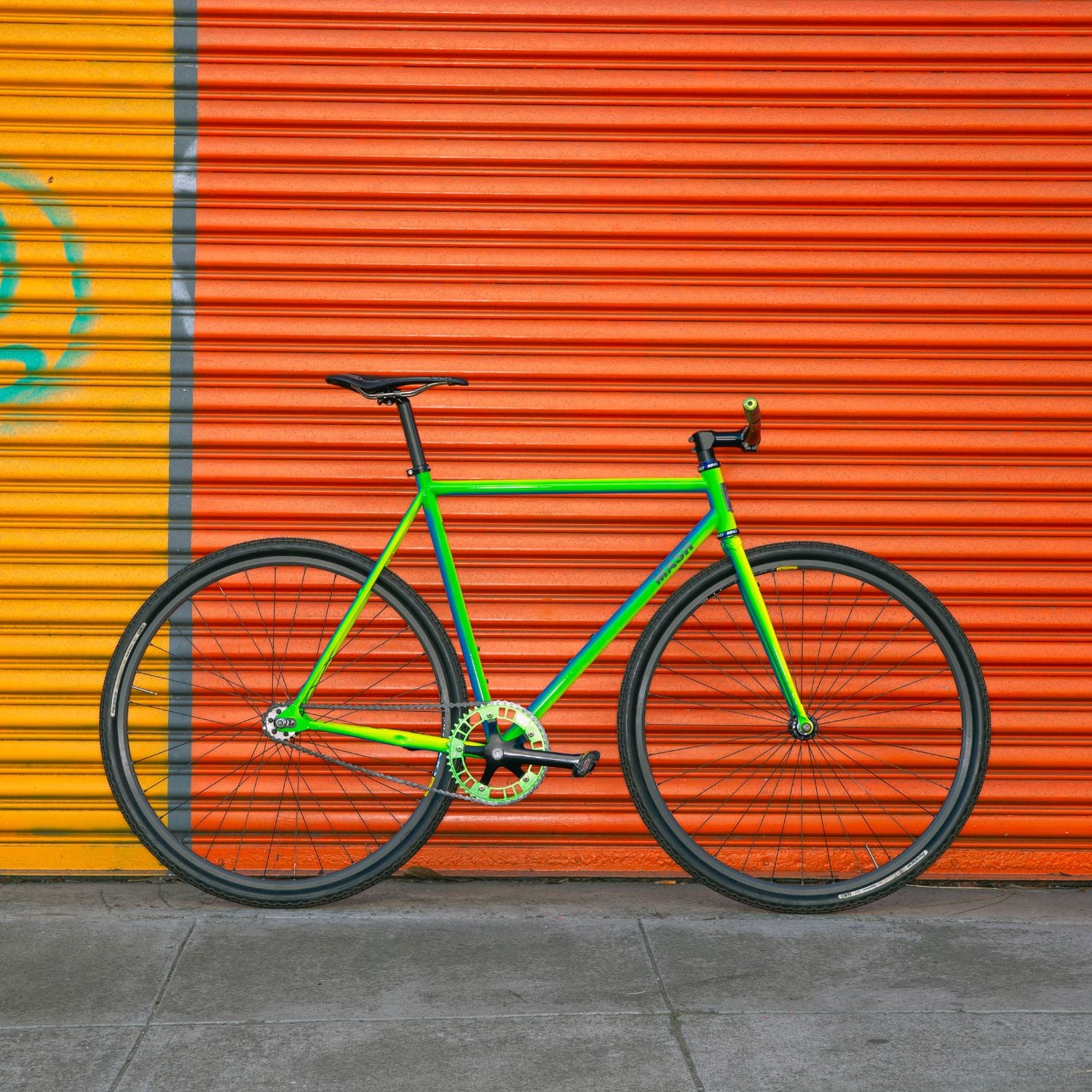 MASH Steel Frame Set 2024 (Neon Blue/Green Fade)