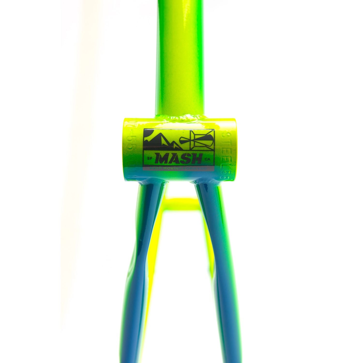 MASH Steel Frame Set 2024 (Neon Blue/Green Fade)