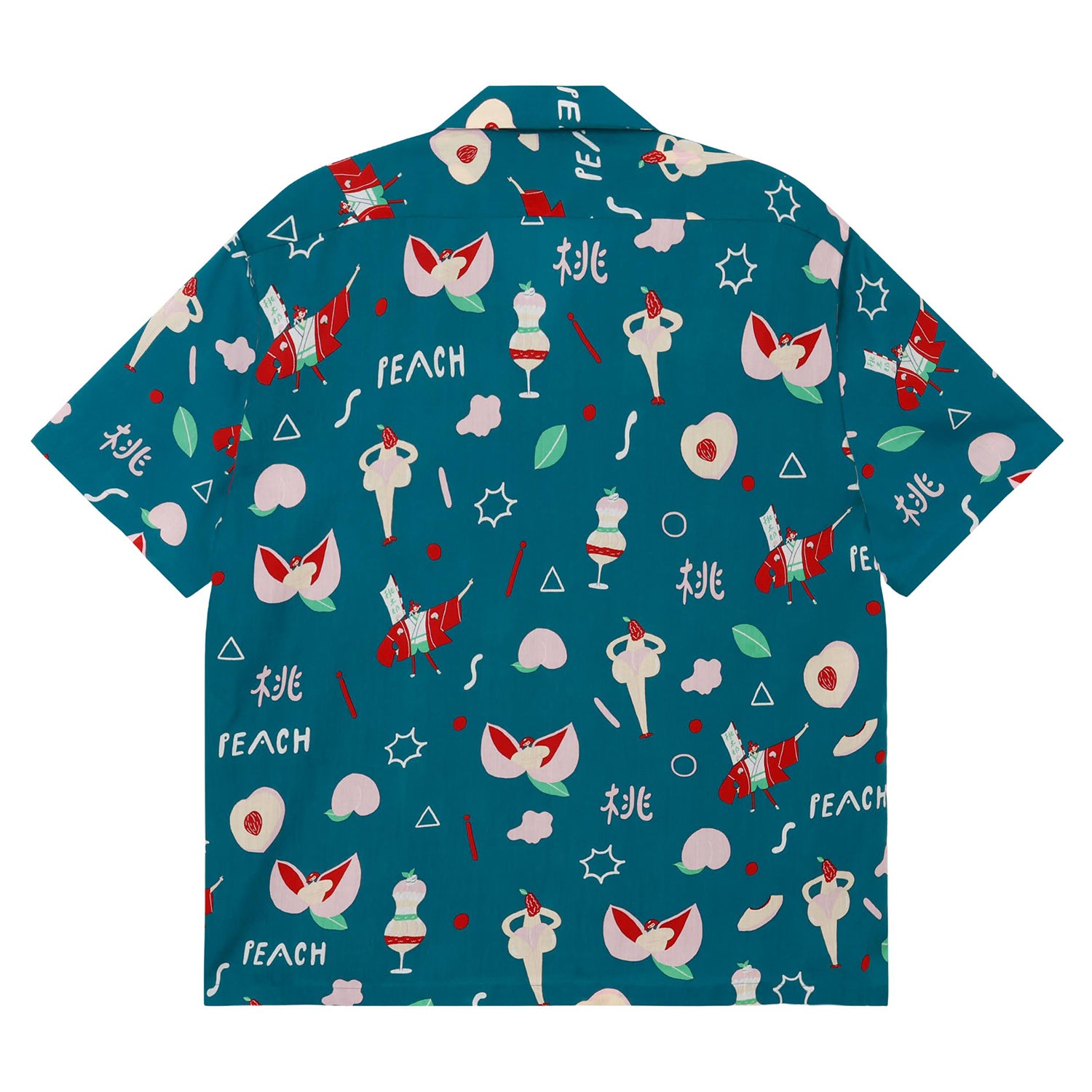 EANBE Aloha Shirt / Peach