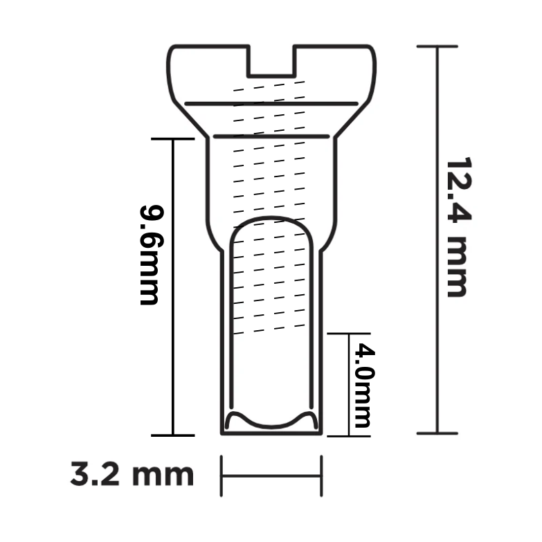 SIMWORKS Raw Brass Nipple