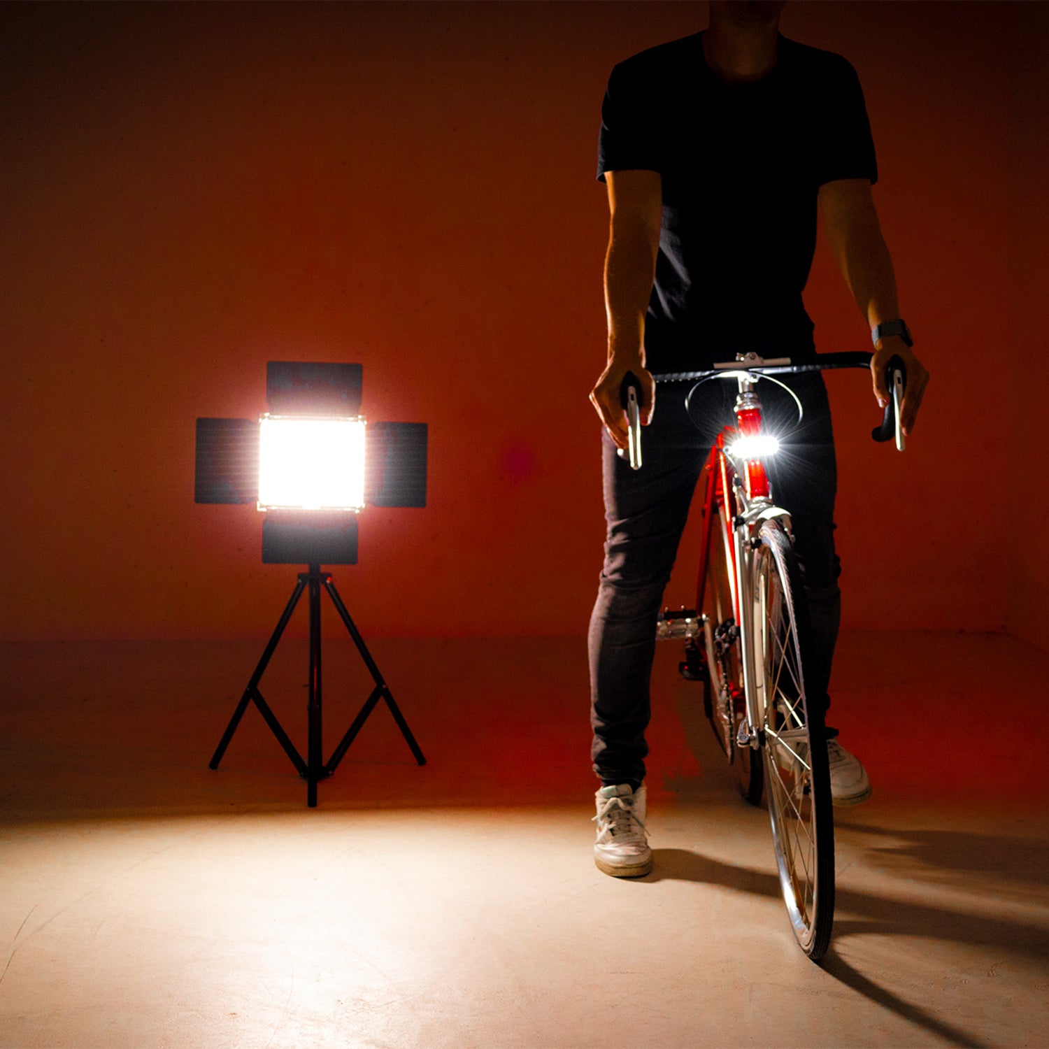 REELIGHT Stadium Rechargeable Bike Light Set