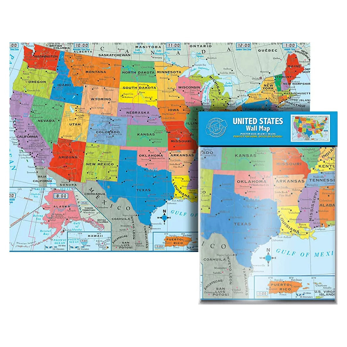 KAPPA United States Wall Map