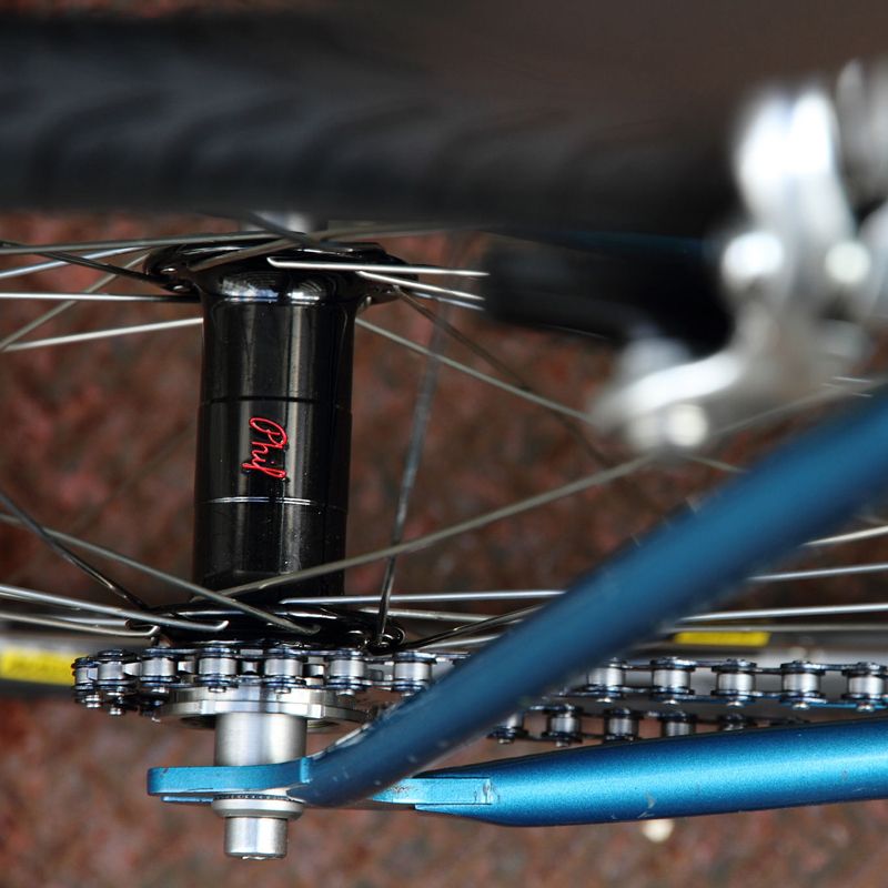 PHIL WOOD Low Flange Track Hub 32H