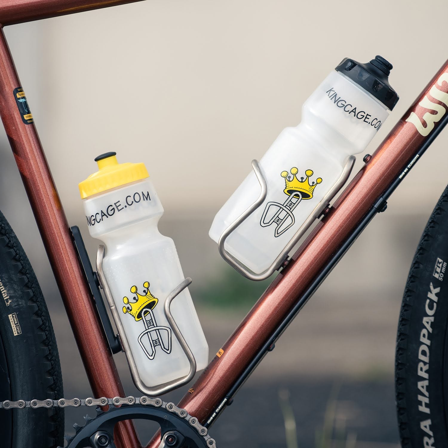 KING CAGE Purist Black MoFlo Cap Bottle