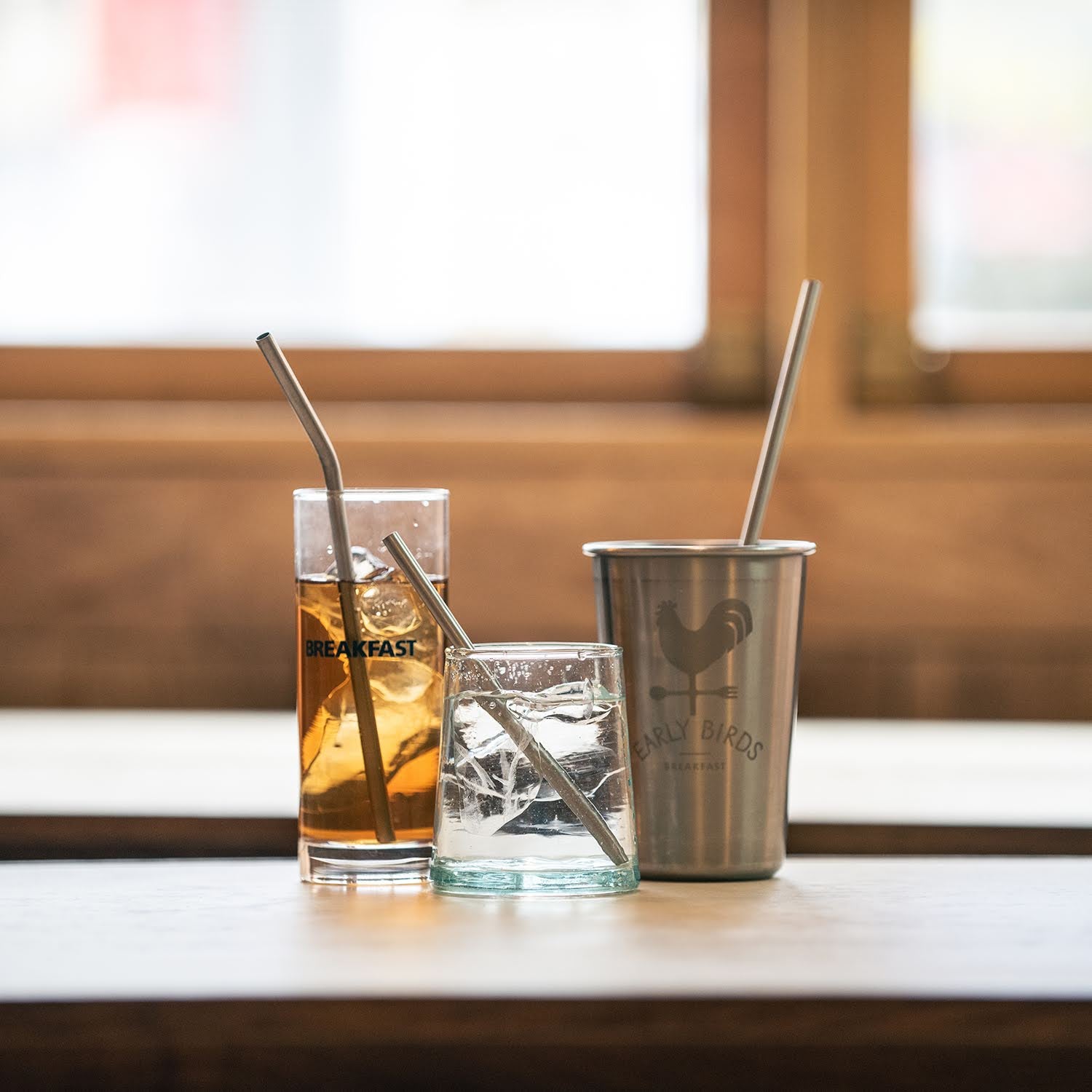 KING CAGE Titanium Straws