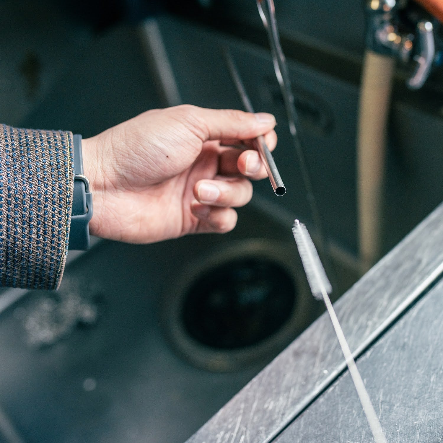 KING CAGE Titanium Straws