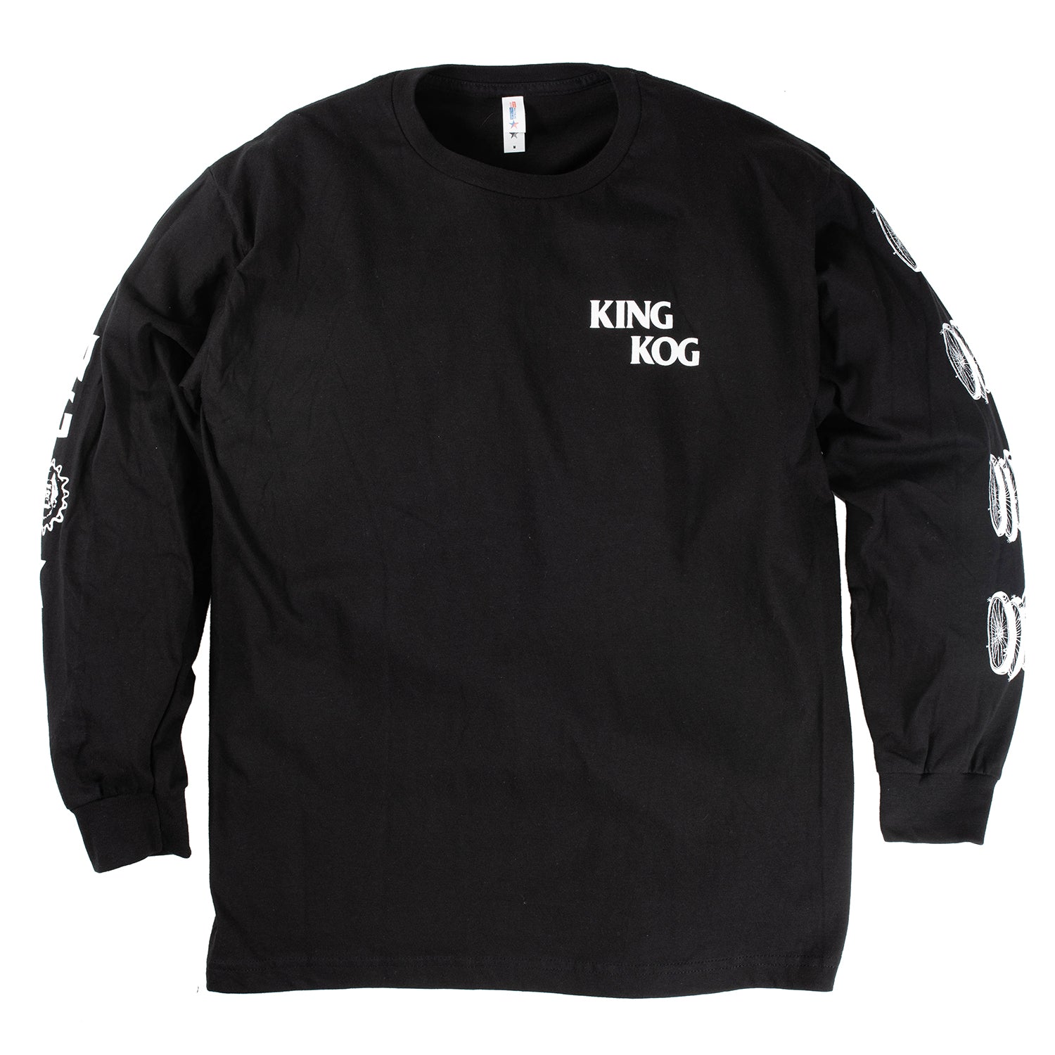 KING KOG BROOKLYN Flat Flag Long Sleeve Tee