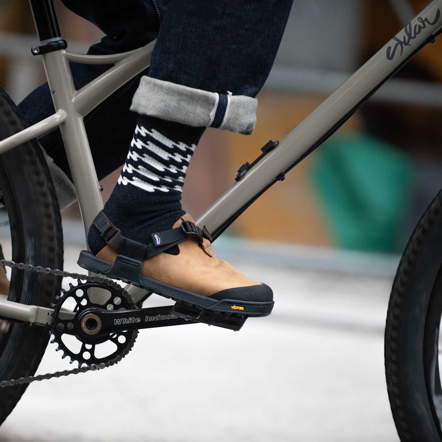 SKLAR BIKES Squiggly Sklocks Wool Adventure Socks