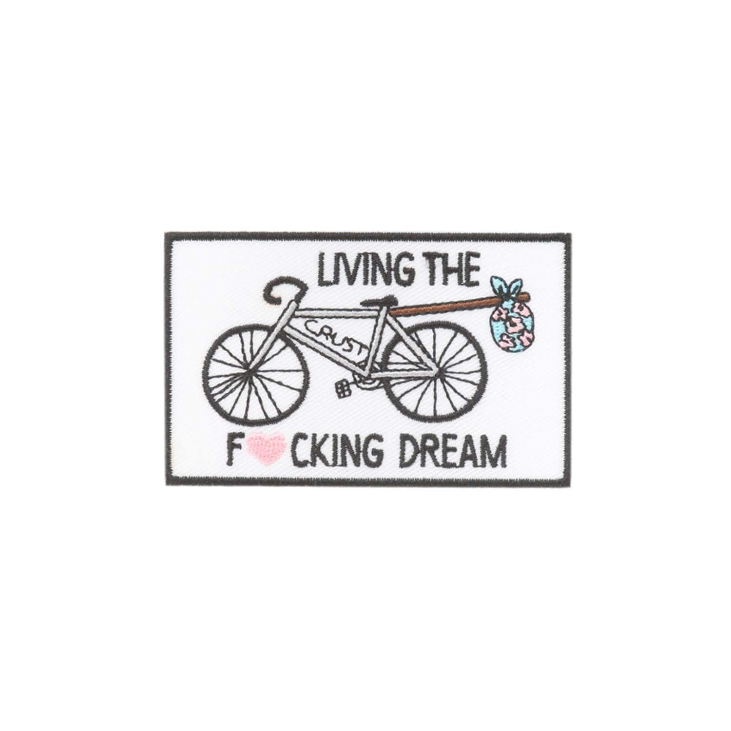 CRUST BIKES Living the Dream Patch