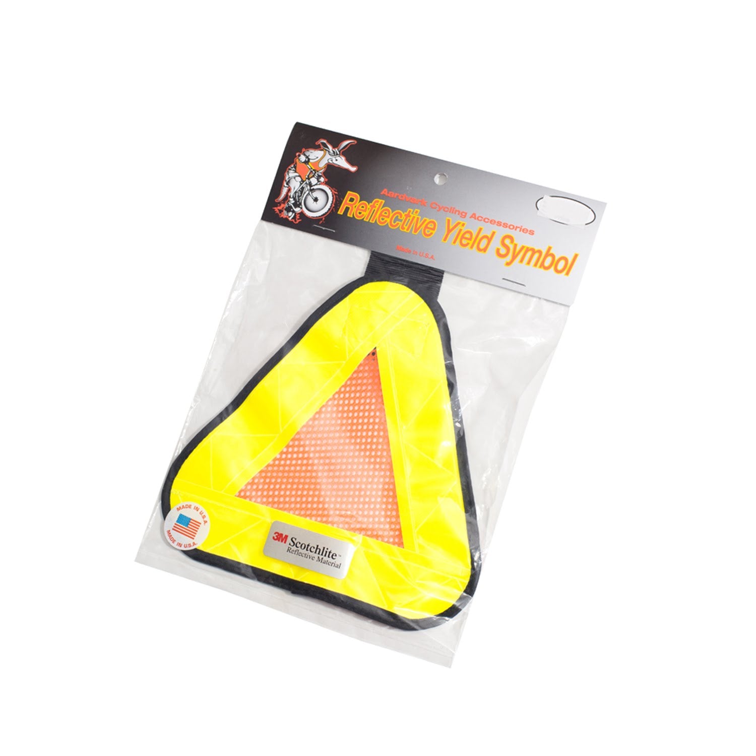 AARDVARK Reflective Yield Symbol 7x7"