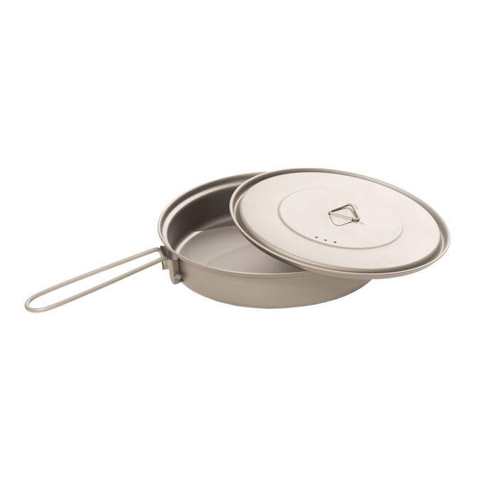 TOAKS Titanium Frying Pan with Foldable Handle - 115mm