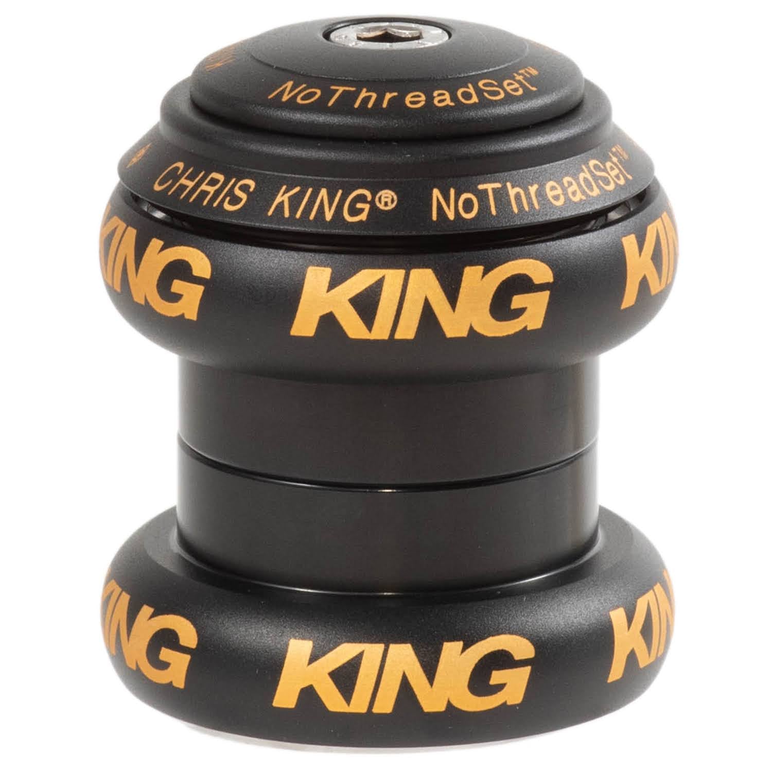 CHRIS KING NoThreadSet Two Tone Black Gold