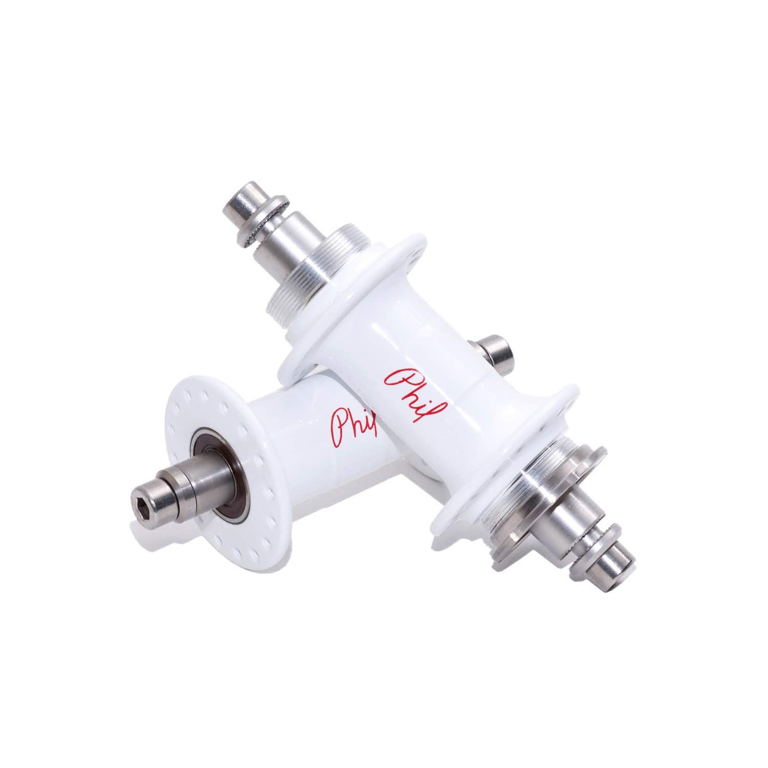 PHIL WOOD Low Flange Track Hub F / R 32H