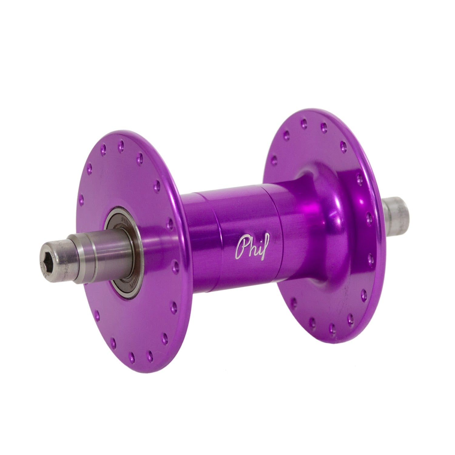 PHIL WOOD High Flange Front Track Hub