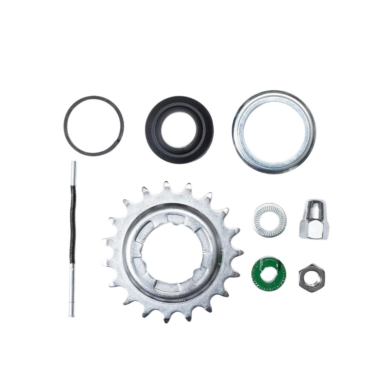 SHIMANO Nexus SG-3D55 3-Speed Internally Geared Disc Brake Hub Kit