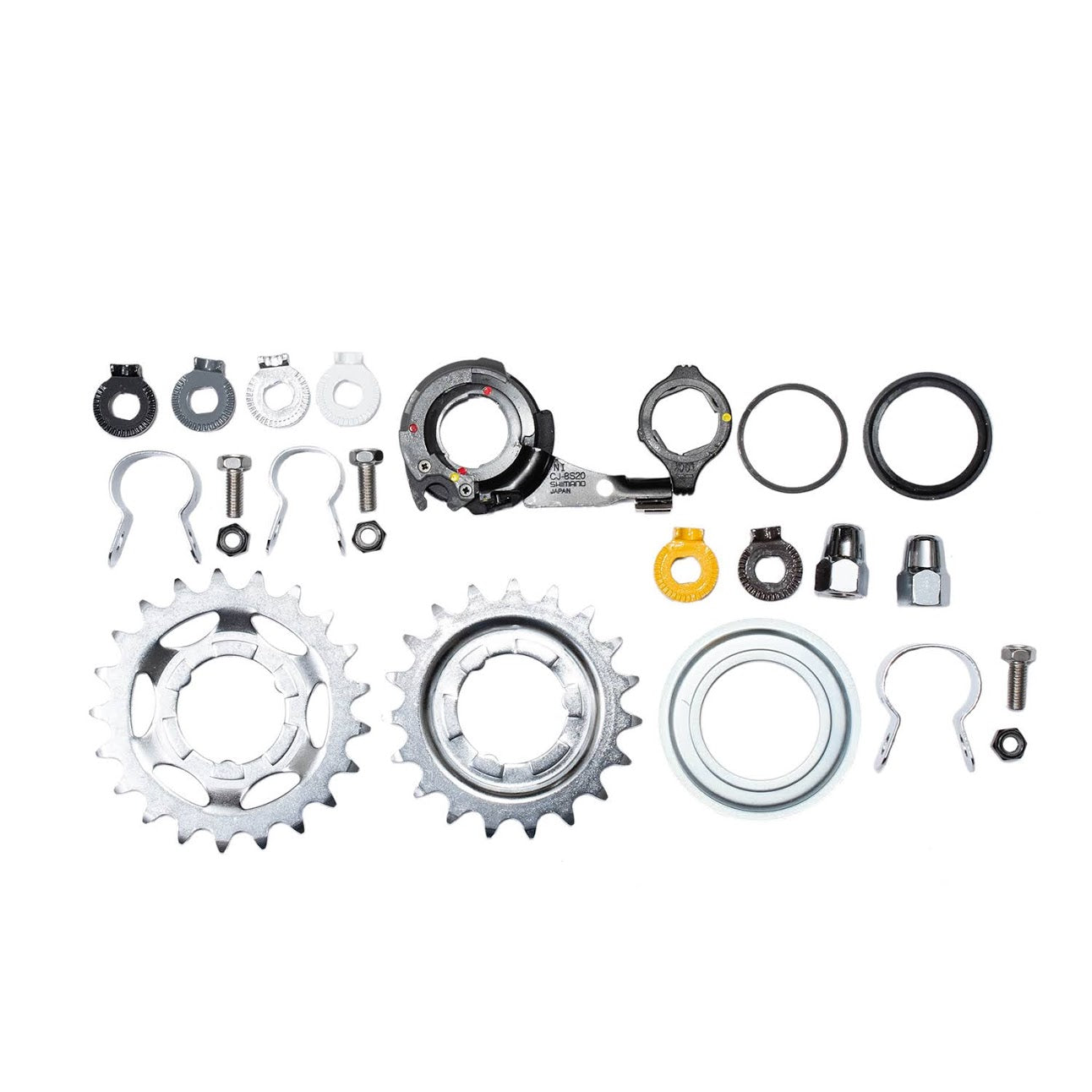 SHIMANO Nexus SG-C6000-8C 8-Speed Internally Geared Coaster Brake Rear Hub Kit