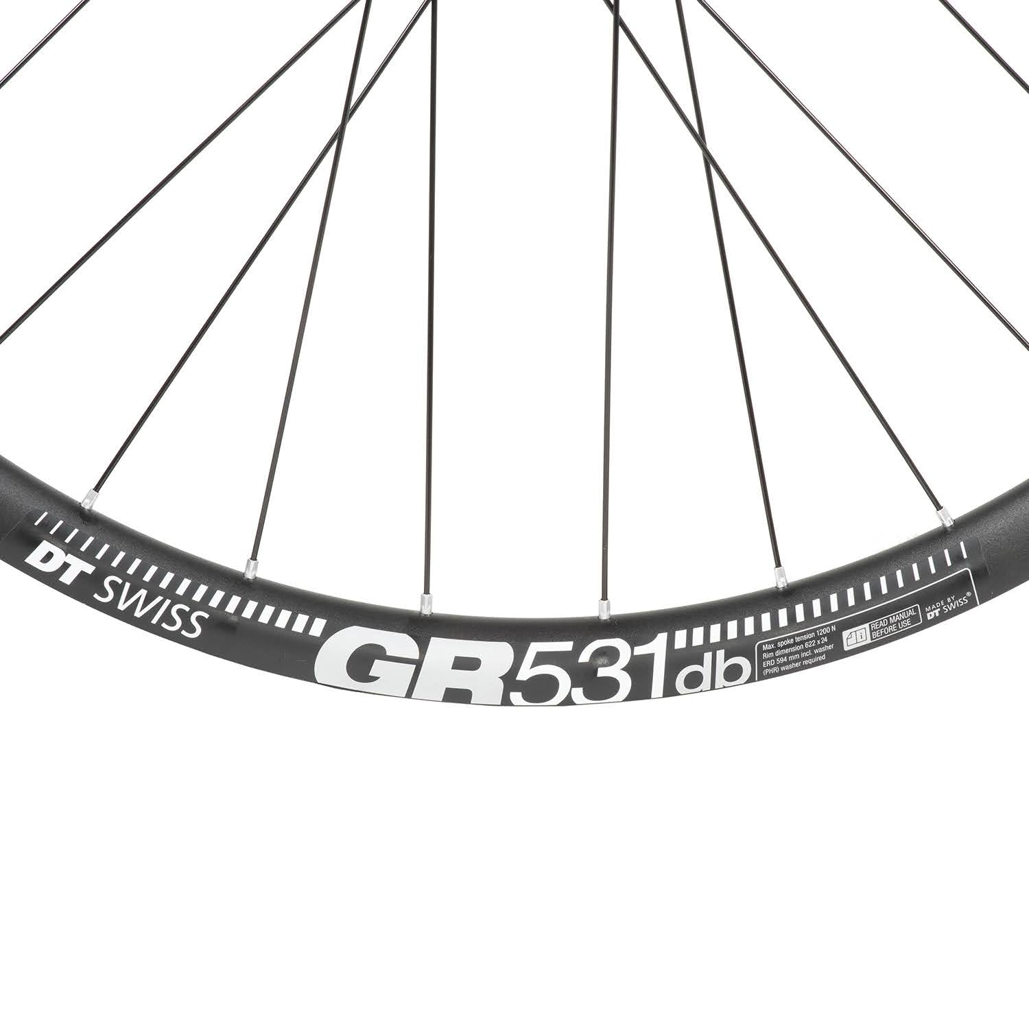 GORILLA SPUN Build Wheel [DT-SWISS GR531 x VELOCITY Race Disc Hub]