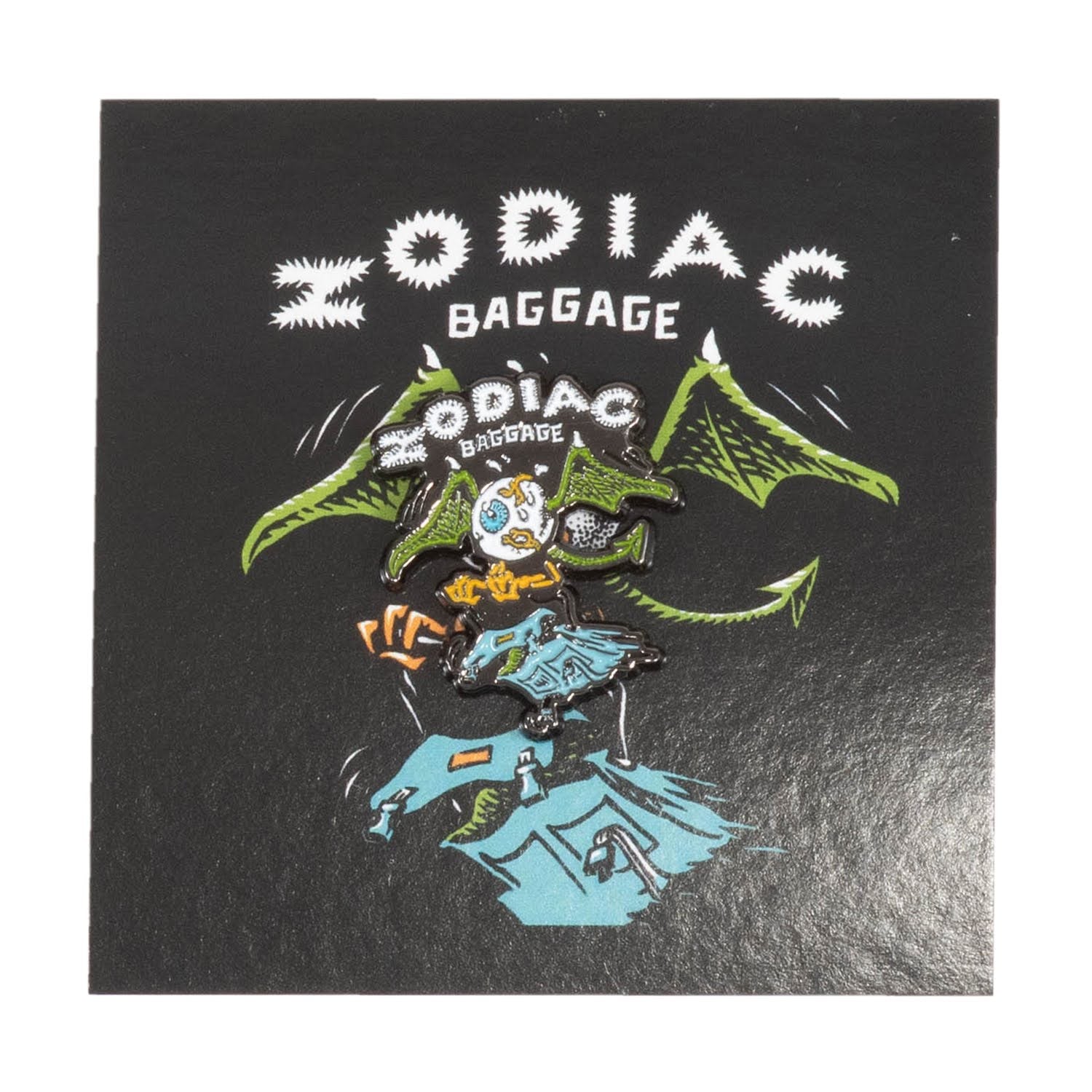 ZODIAC BAGGAGE Logo Pins
