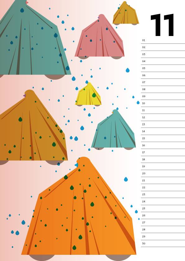 ADAM'S Bicycle Calendar