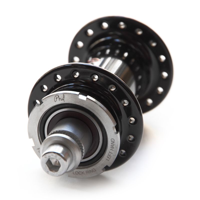 PHIL WOOD Low Flange Track Hub 32H